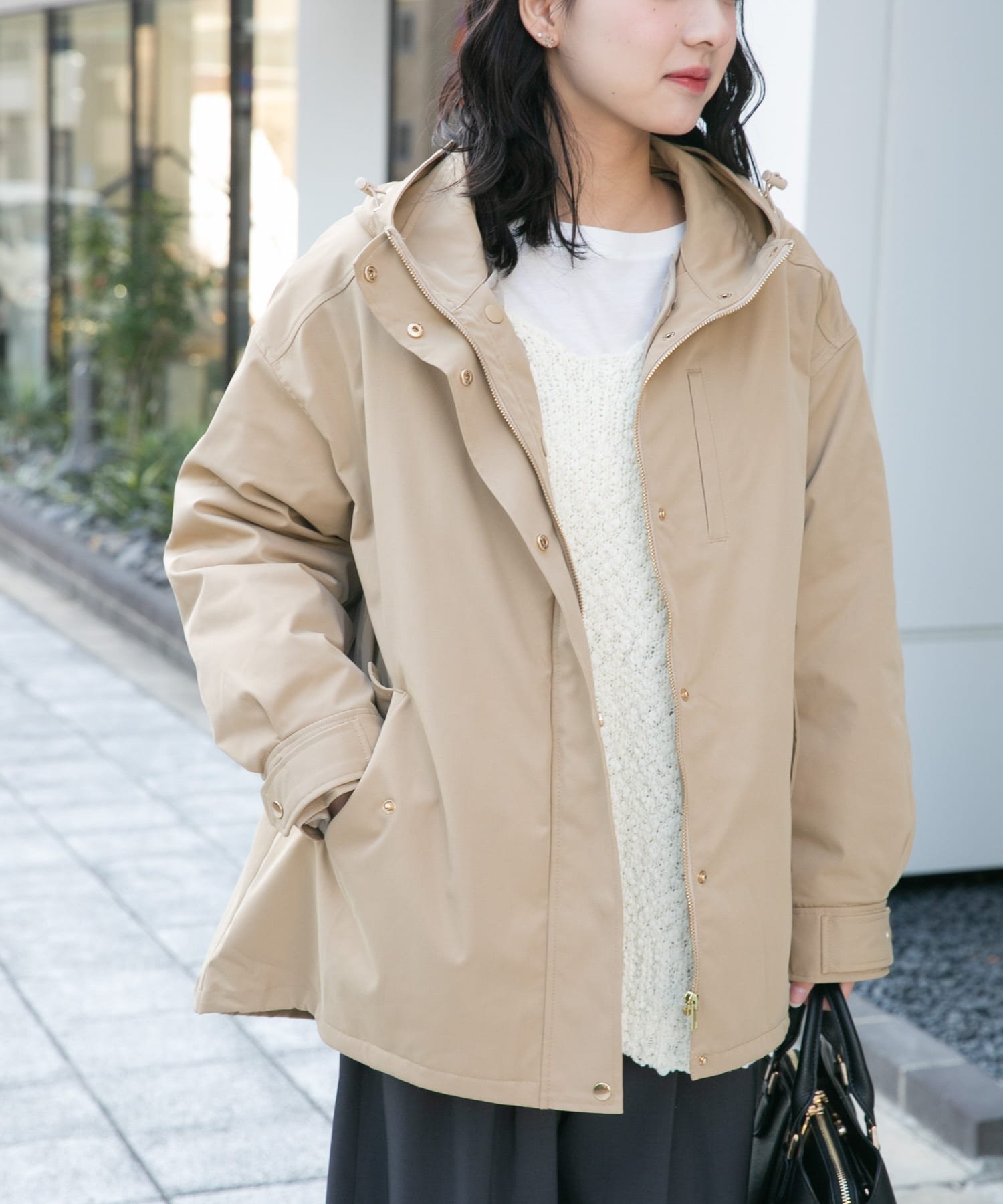 URBAN RESEARCH ITEMS｜キルトライナー付きマウンテンパーカー