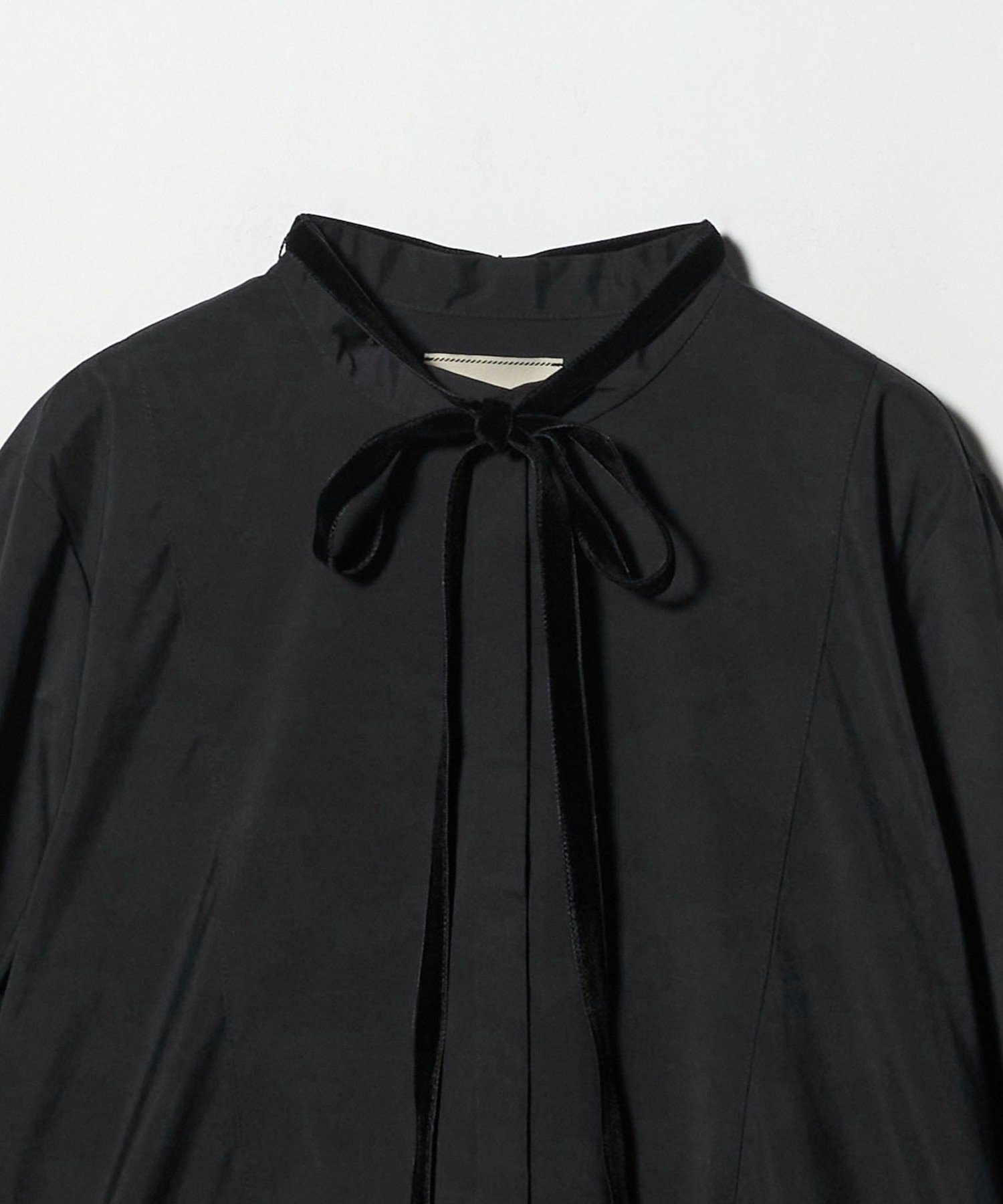 UNITED ARROWS｜タフタ ギャザー ティアードワンピース