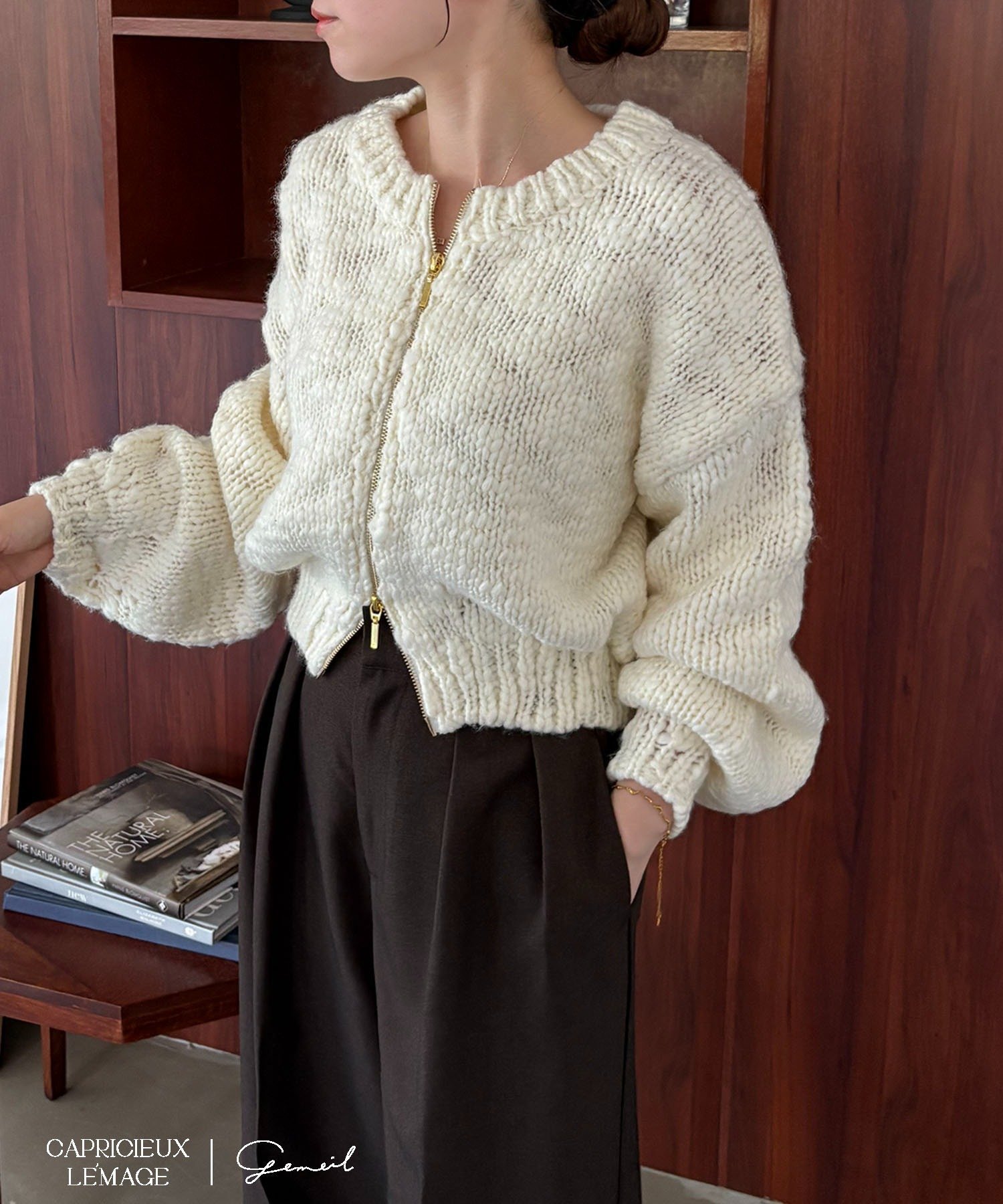 CAPRICIEUX LE'MAGE｜【LE'MAGE×gemeilコラボ】スラブジップ