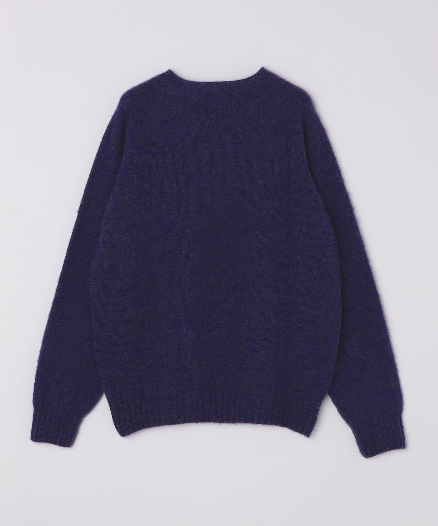 SHIPS｜【SHIPS別注】HARLEY OF SCOTLAND: ウール シャギー クルー