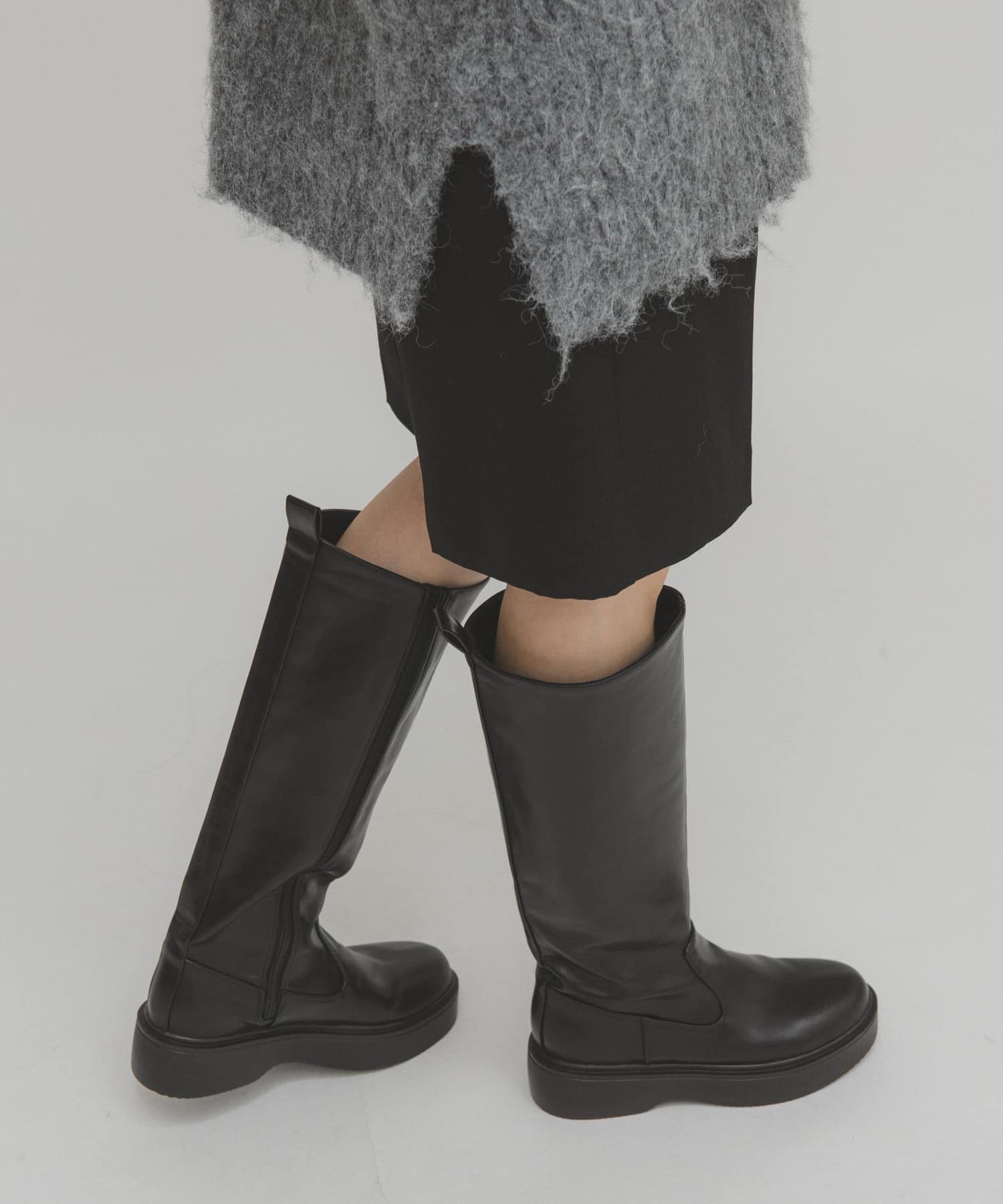 KBF｜プラットフォームロングブーツ | Rakuten Fashion(楽天