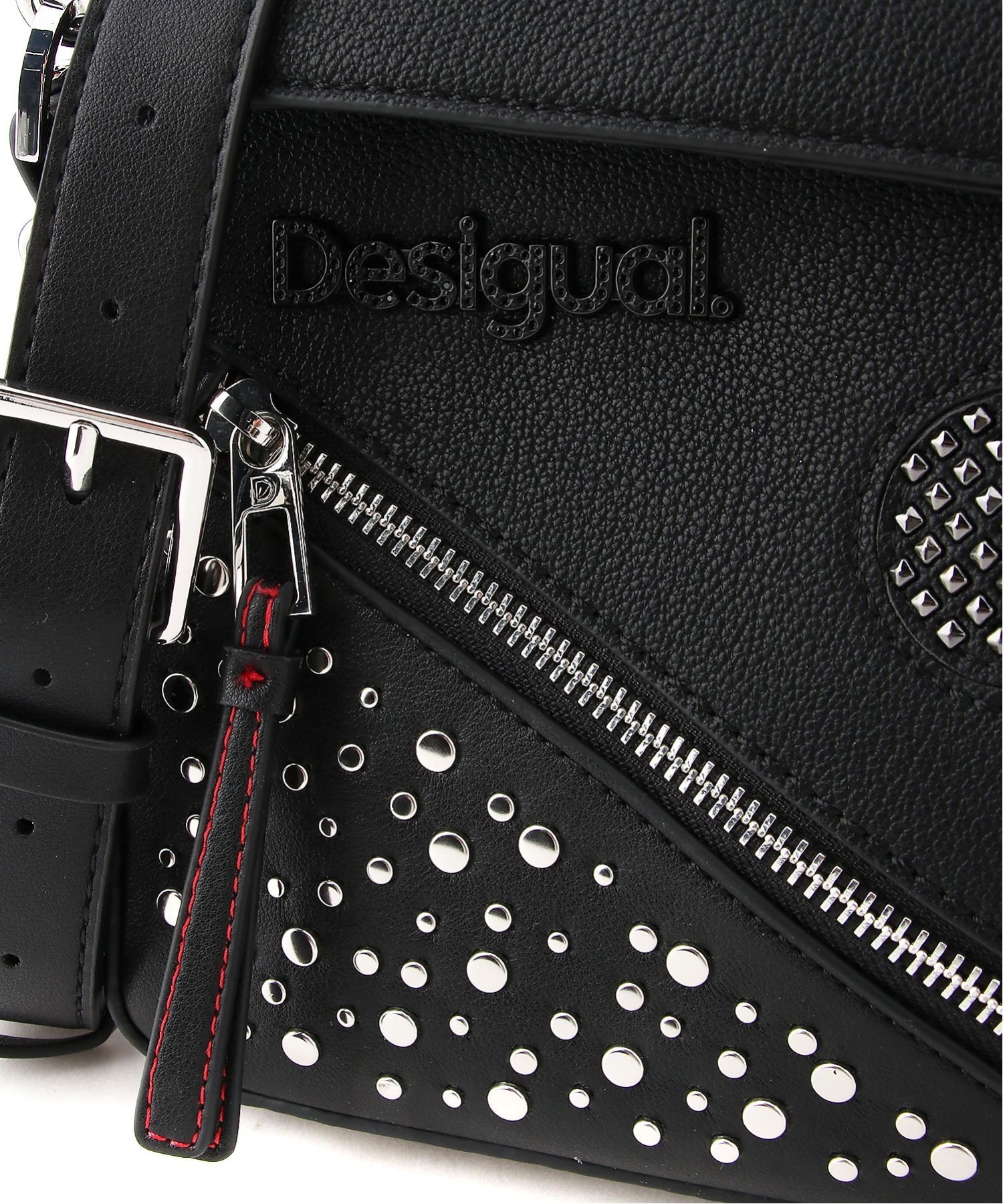 Desigual｜ミッキーマウス スタッズショルダーバッグ | Rakuten