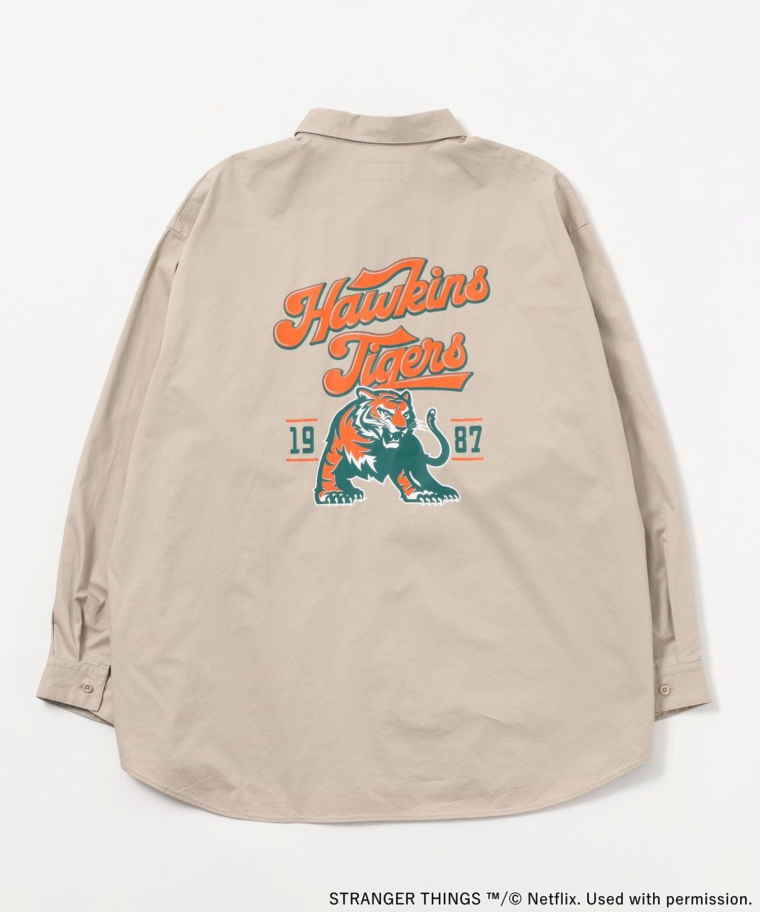 niko and ｜【STRANGER THINGS】コラボグラフィックシャツ