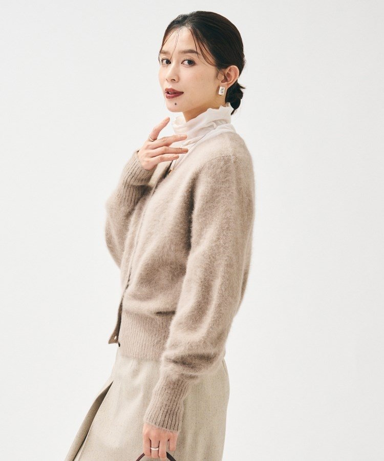 UNTITLED｜【ふわふわニット/前後2WAY】フォックスカシミヤ