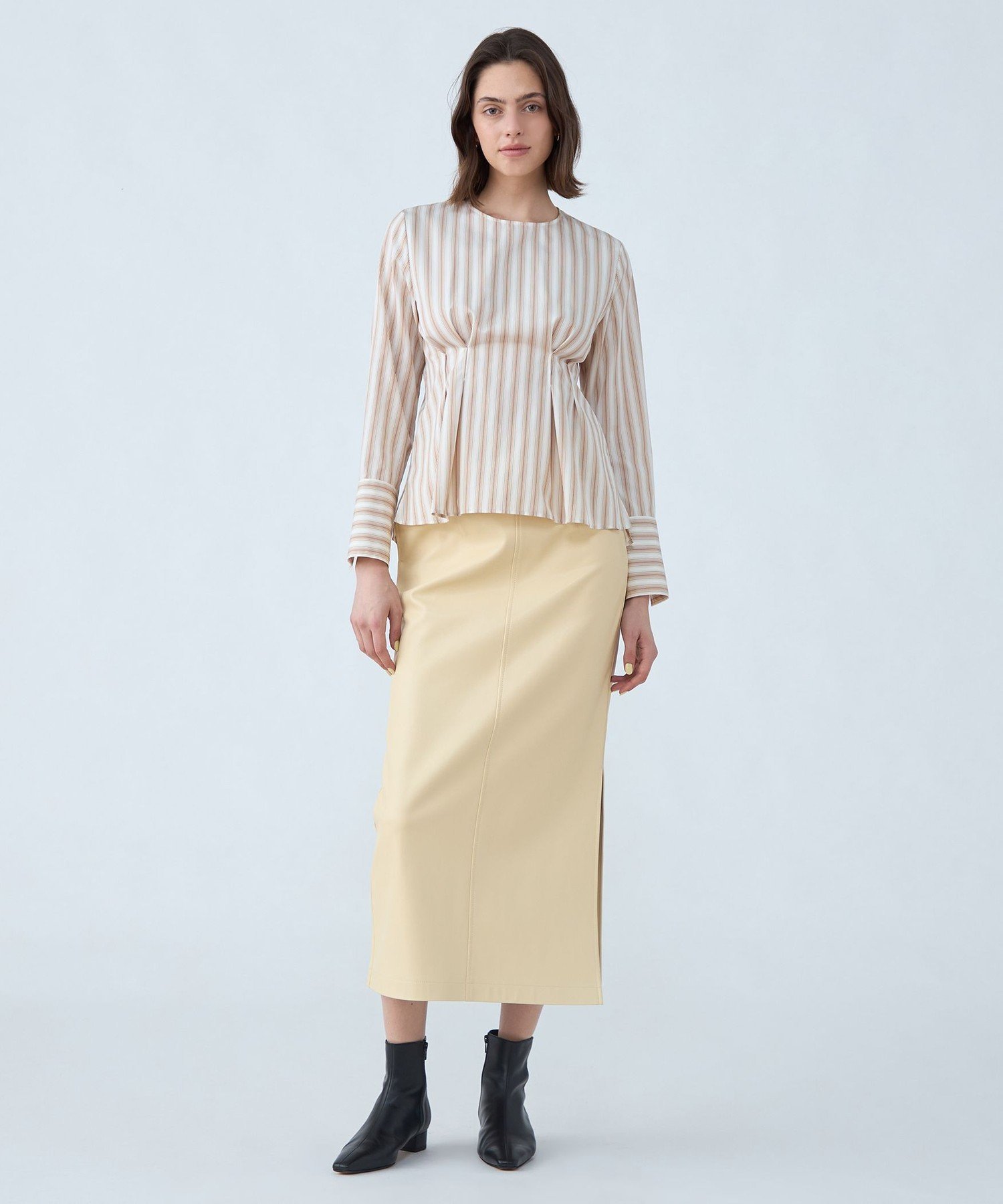 TOMORROWLAND｜コットンブロード プルオーバーブラウス | Rakuten