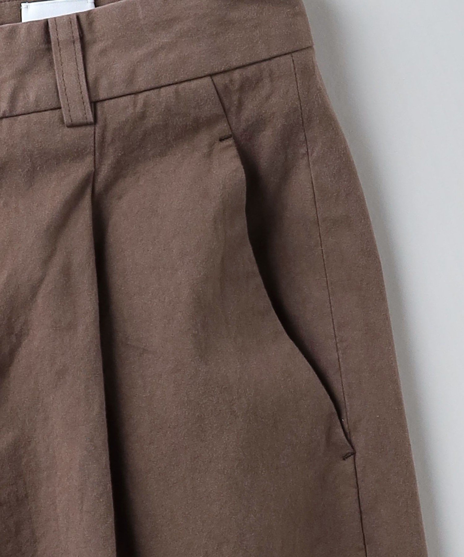 ＜6(ROKU)＞コットンチノワイドパンツ 6(ROKU)＞コットン チノ ワイド パンツ