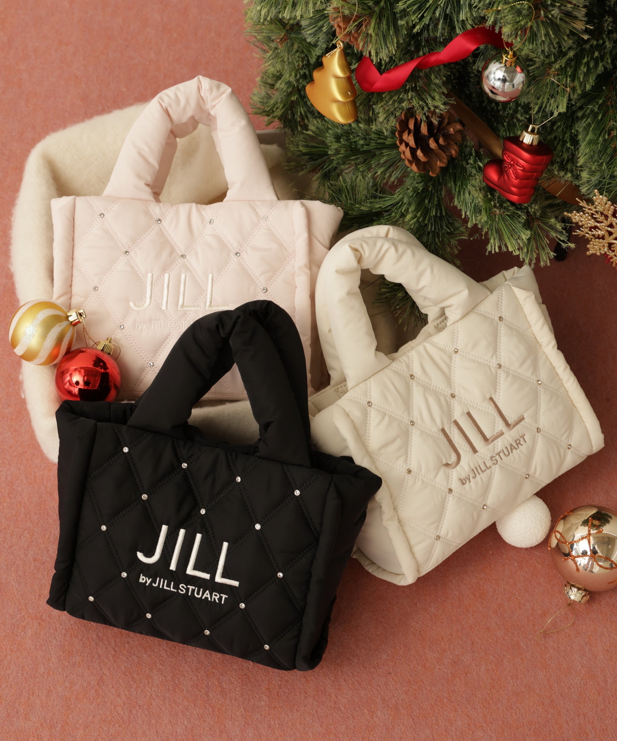 JILL by JILL STUART｜キルティングパフトートバッグ | Rakuten
