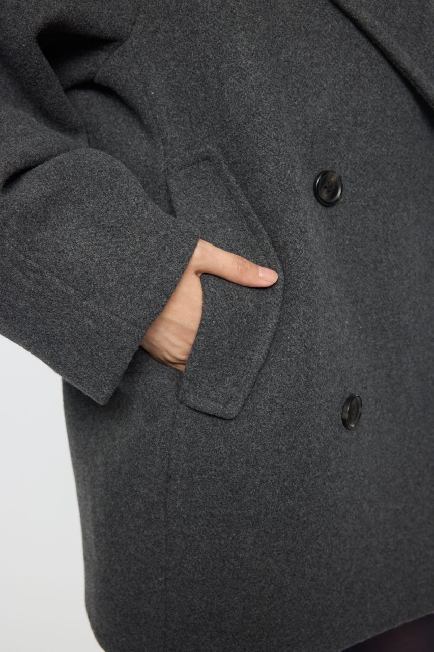 moussy｜DOUBLE BREASTED MID コート | Rakuten Fashion(楽天