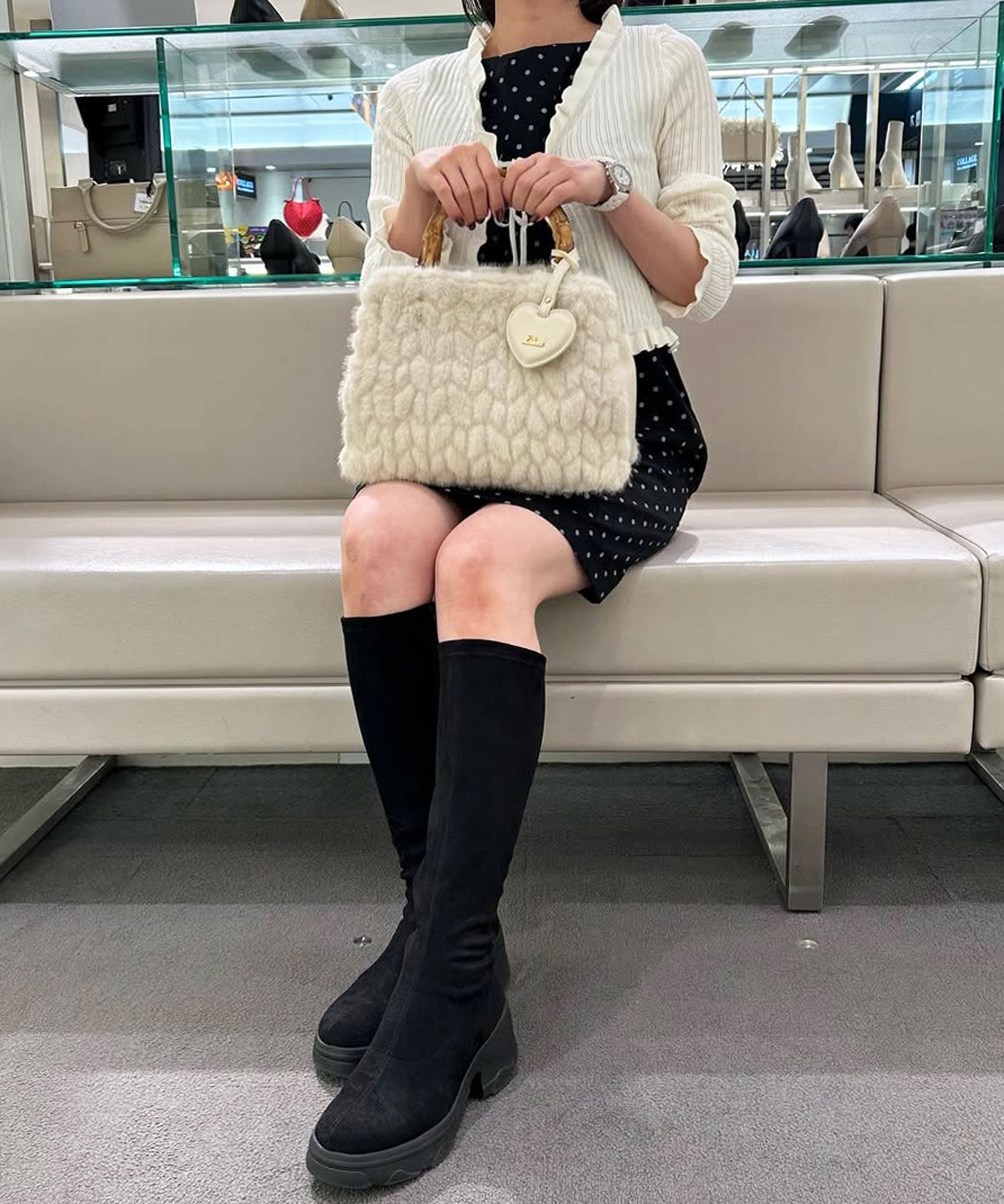 diana｜【軽量】厚底ストレッチロングブーツ | Rakuten Fashion(楽天