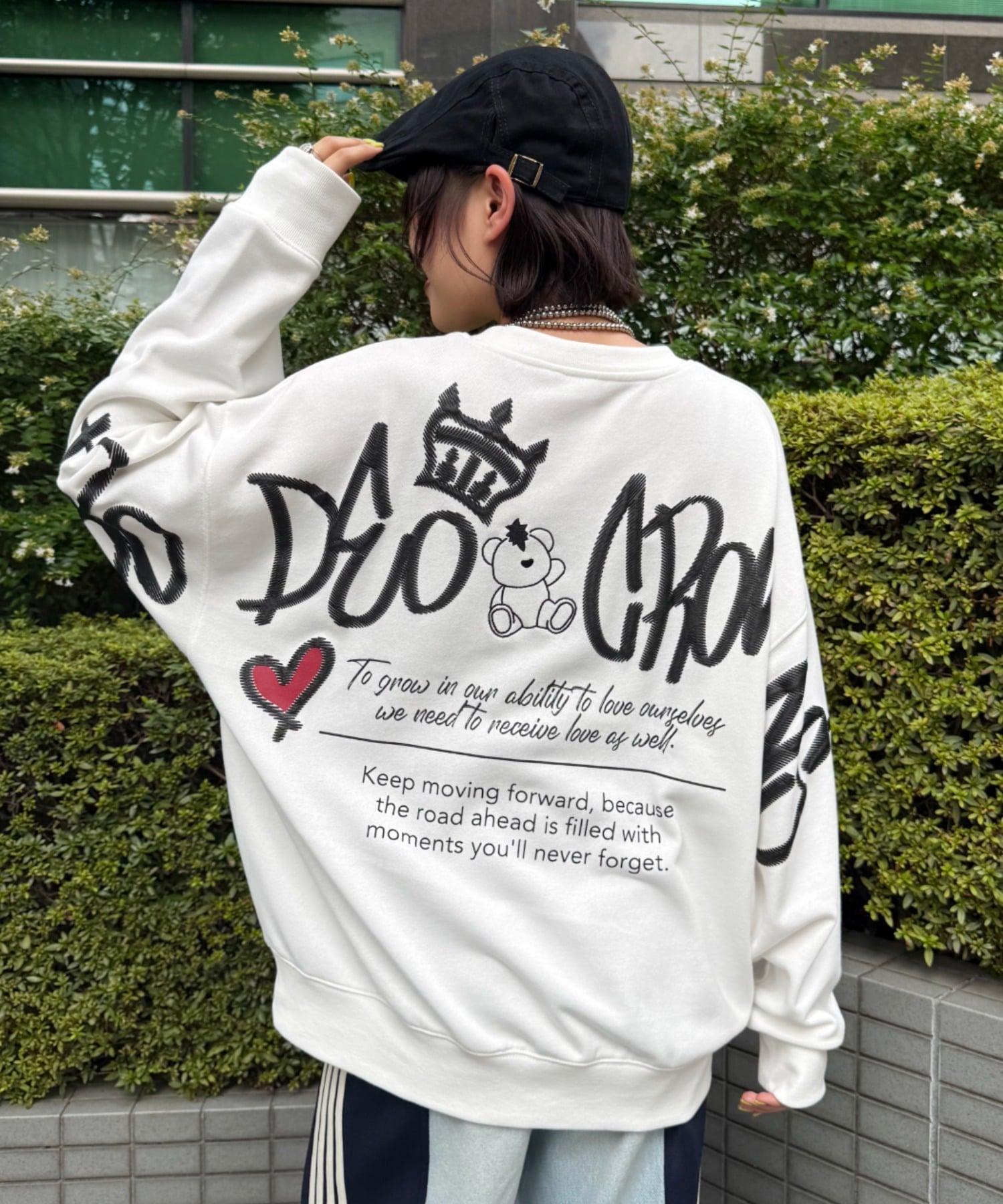 RODEO CROWNS WIDE BOWL｜(UNISEX)BRIDGE BEARスウェットトップス