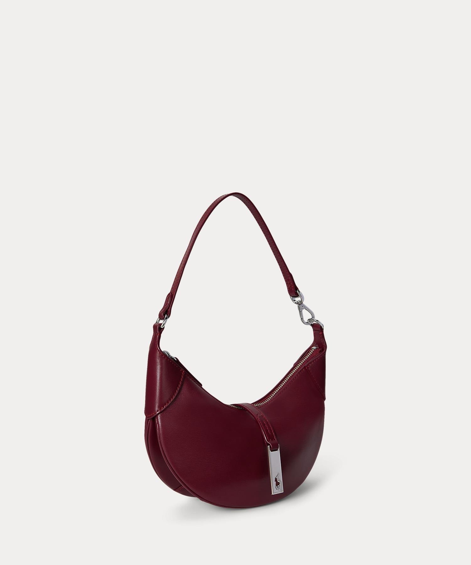 RALPH LAUREN｜Polo ID カーフスキン ミニ ショルダー バッグ