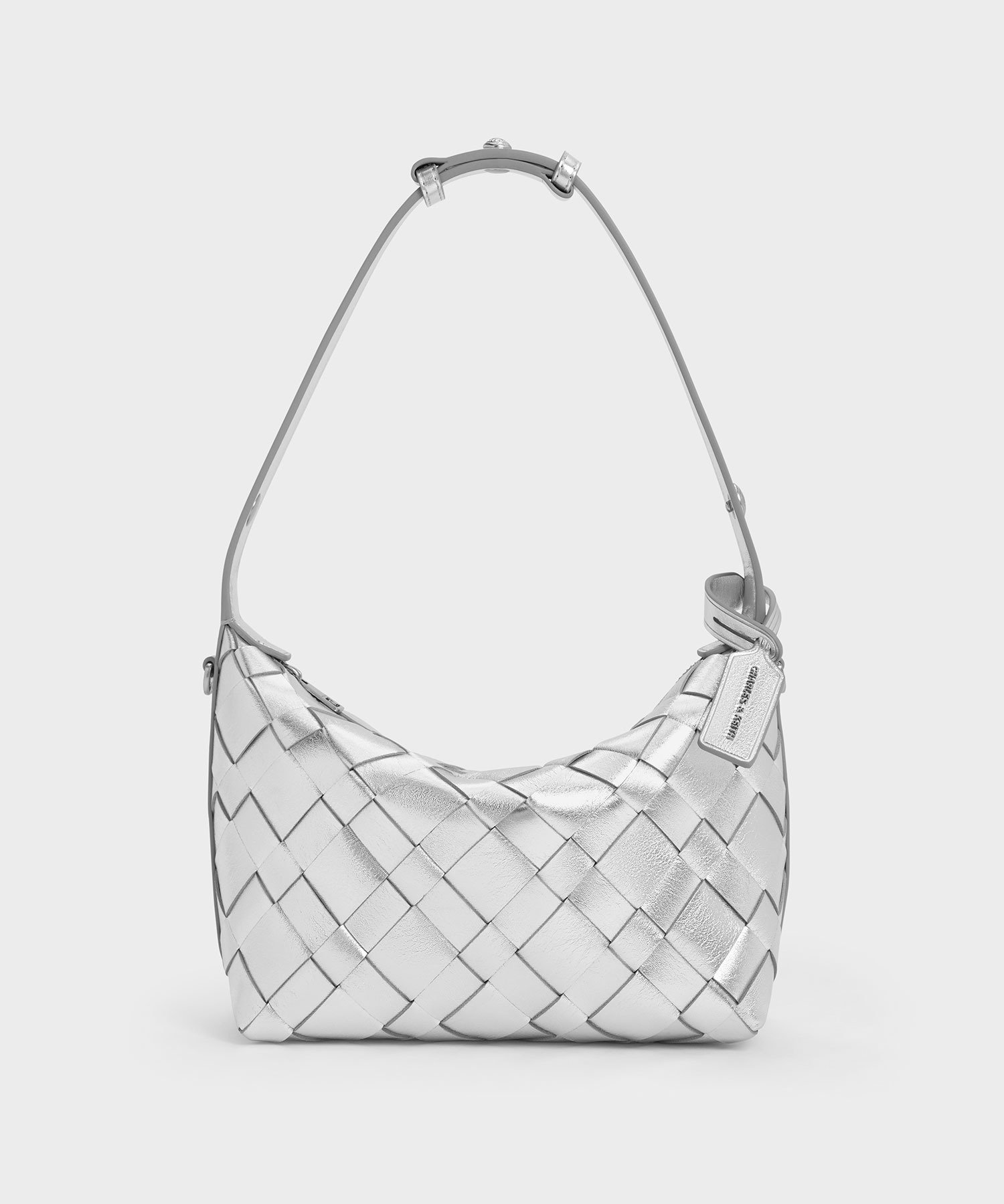 CHARLES & KEITH｜Ivette イヴェット ウーブンショルダーバッグ