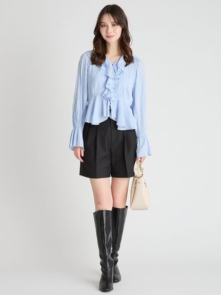CELFORD｜フリルペプラムブラウス | Rakuten Fashion(楽天ファッション