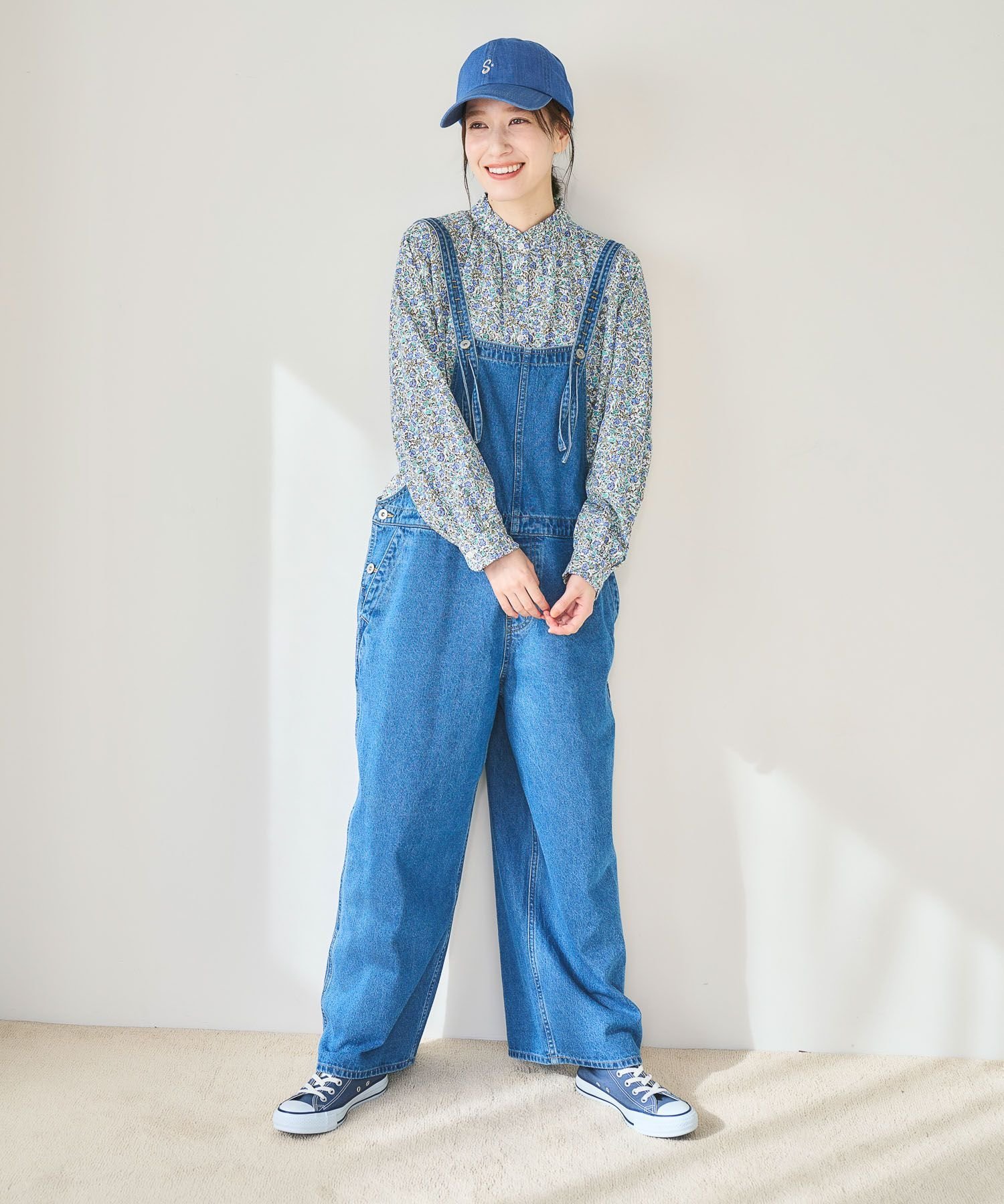 studio CLIP｜【ONKUL掲載商品】デニムオーバーオール[プチ・プラス