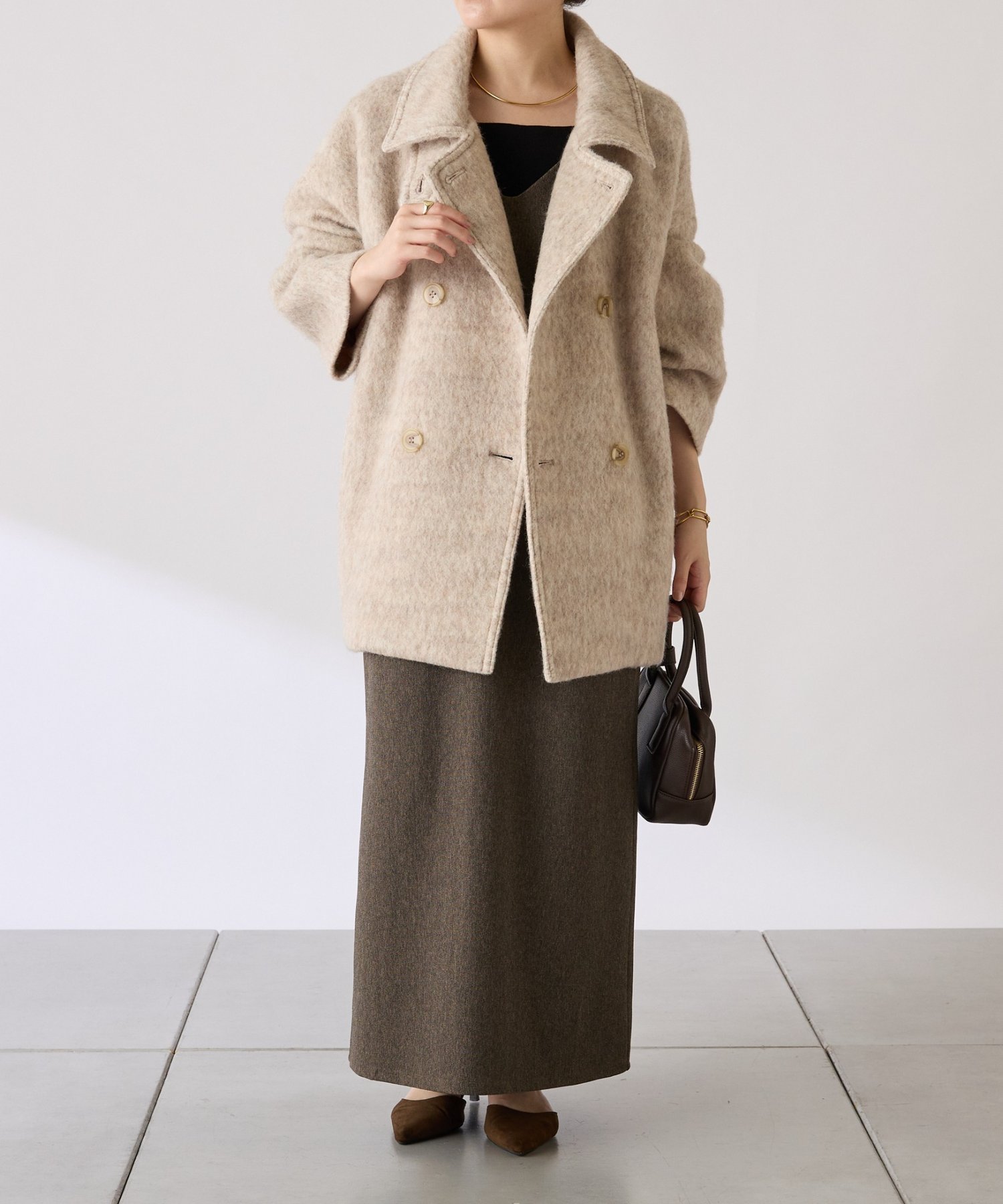 COLLAGE GALLARDAGALANTE｜シャギーコート | Rakuten Fashion(楽天