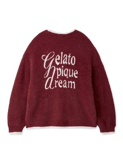 gelato pique｜ラメフェザーカーディガン | Rakuten Fashion(楽天