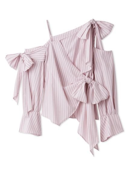 SNIDEL｜リボンデザインブラウス | Rakuten Fashion(楽天ファッション