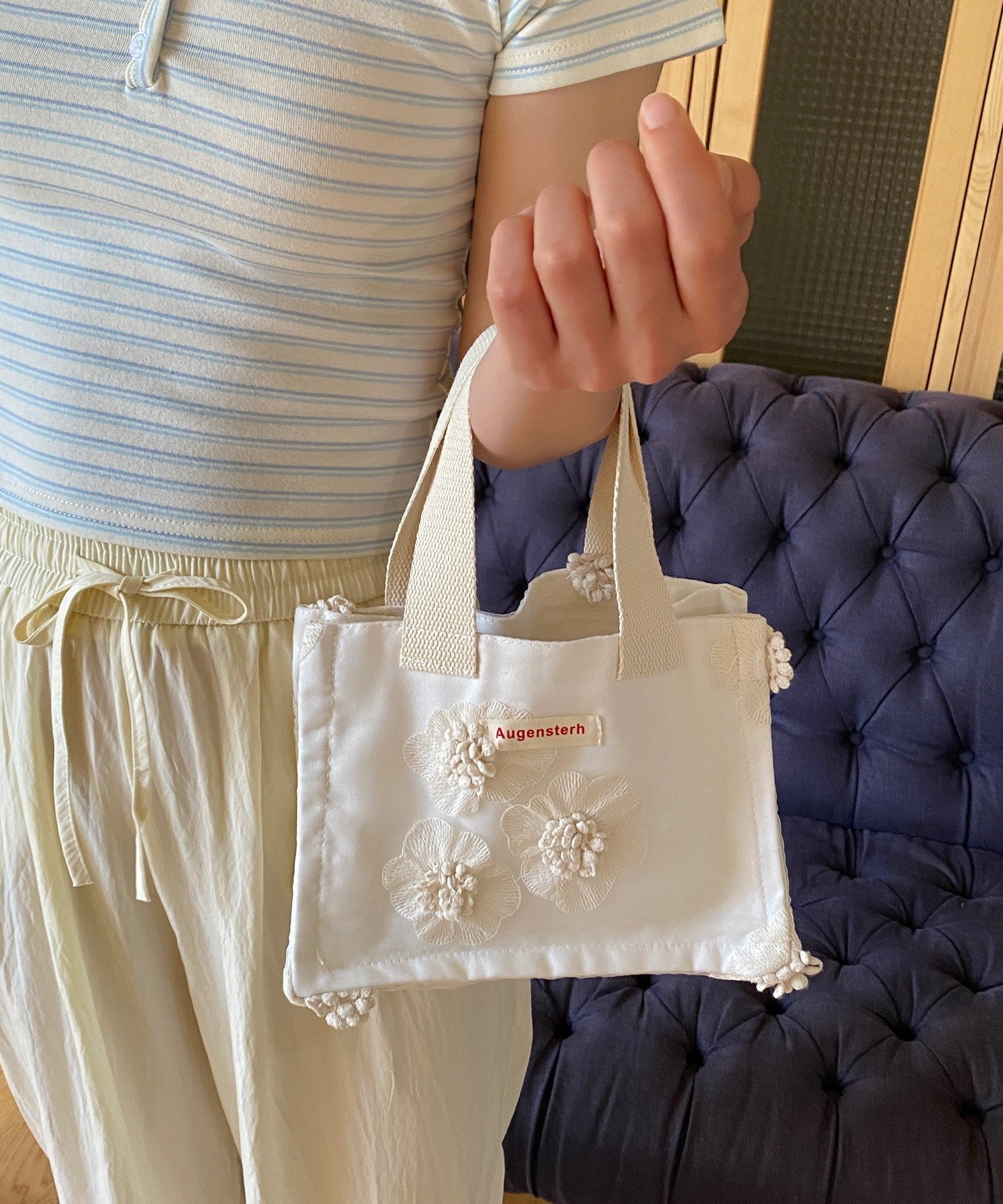 aimoha｜aimoha -select-/布地ミニハンドバッグ | Rakuten Fashion