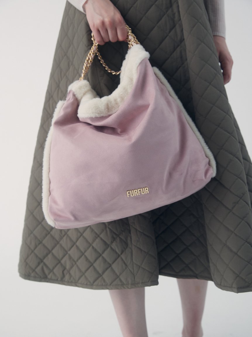 FURFUR｜【WEB限定カラー】マテリアル巾着バッグ | Rakuten Fashion