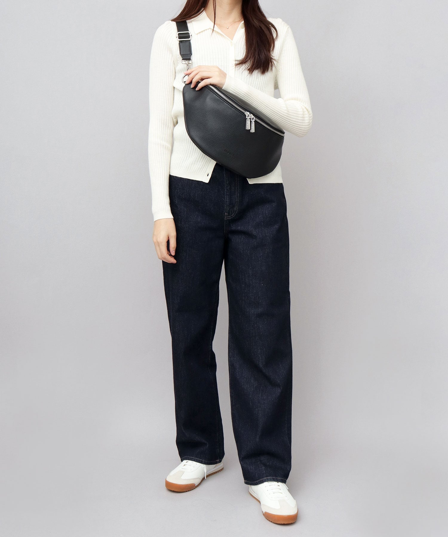 A.M.S.｜ウエストバッグ ウエストポーチ ボディバッグ メンズ レザー