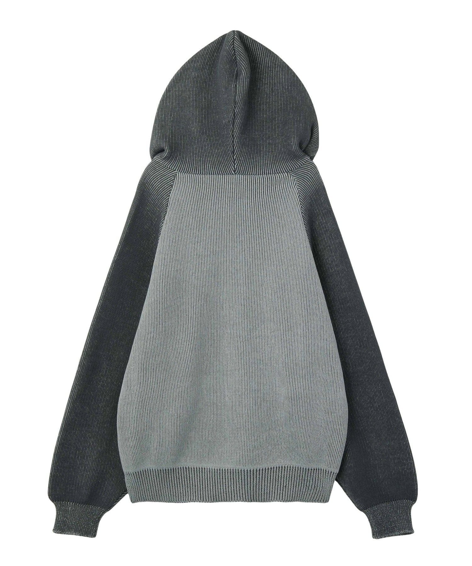 X-girl｜LOGO JACQUARD ZIP UP KNIT HOODIE | Rakuten Fashion(楽天