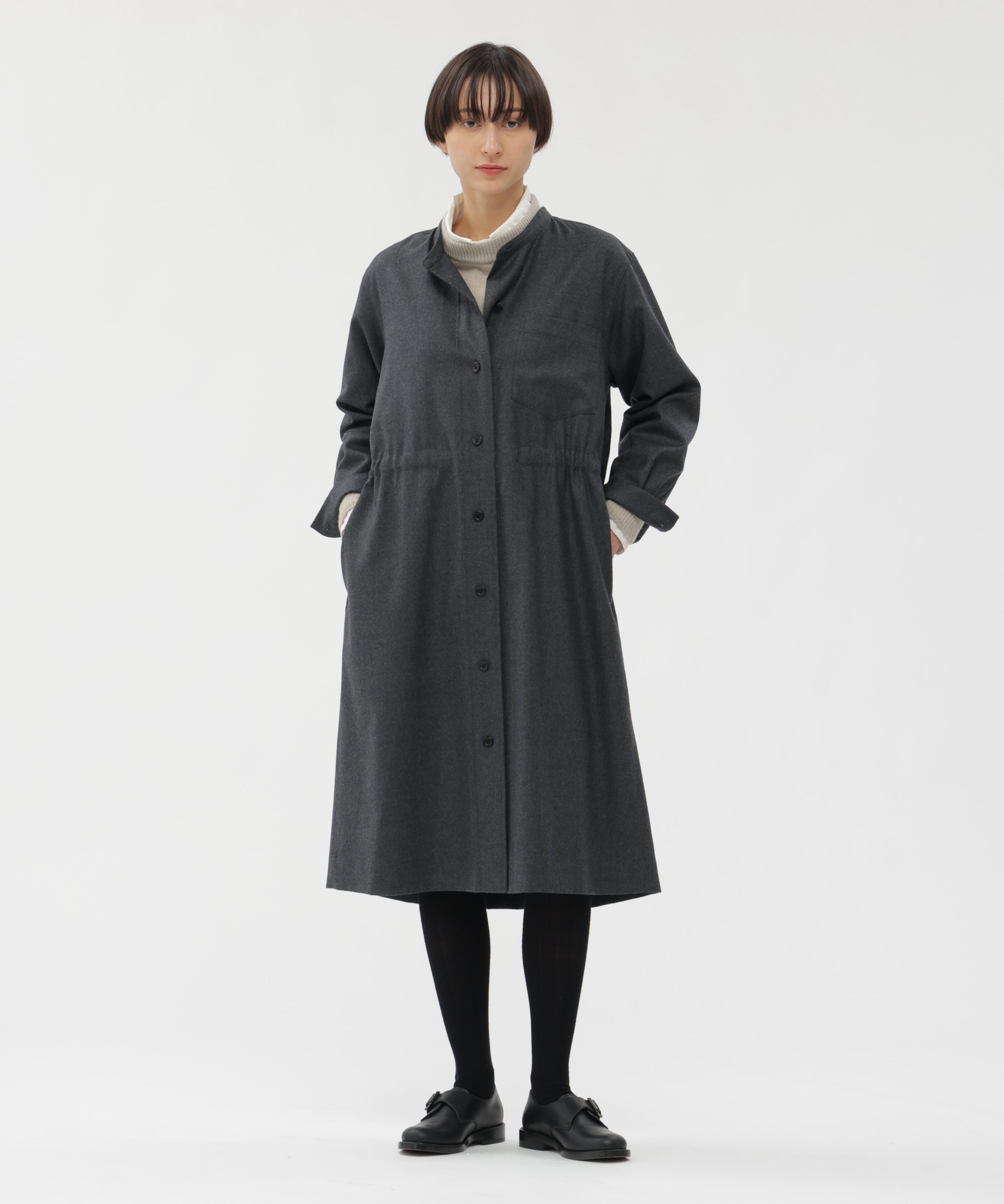 MARGARET HOWELL｜LIGHT FLANNEL DRESS | Rakuten Fashion(楽天
