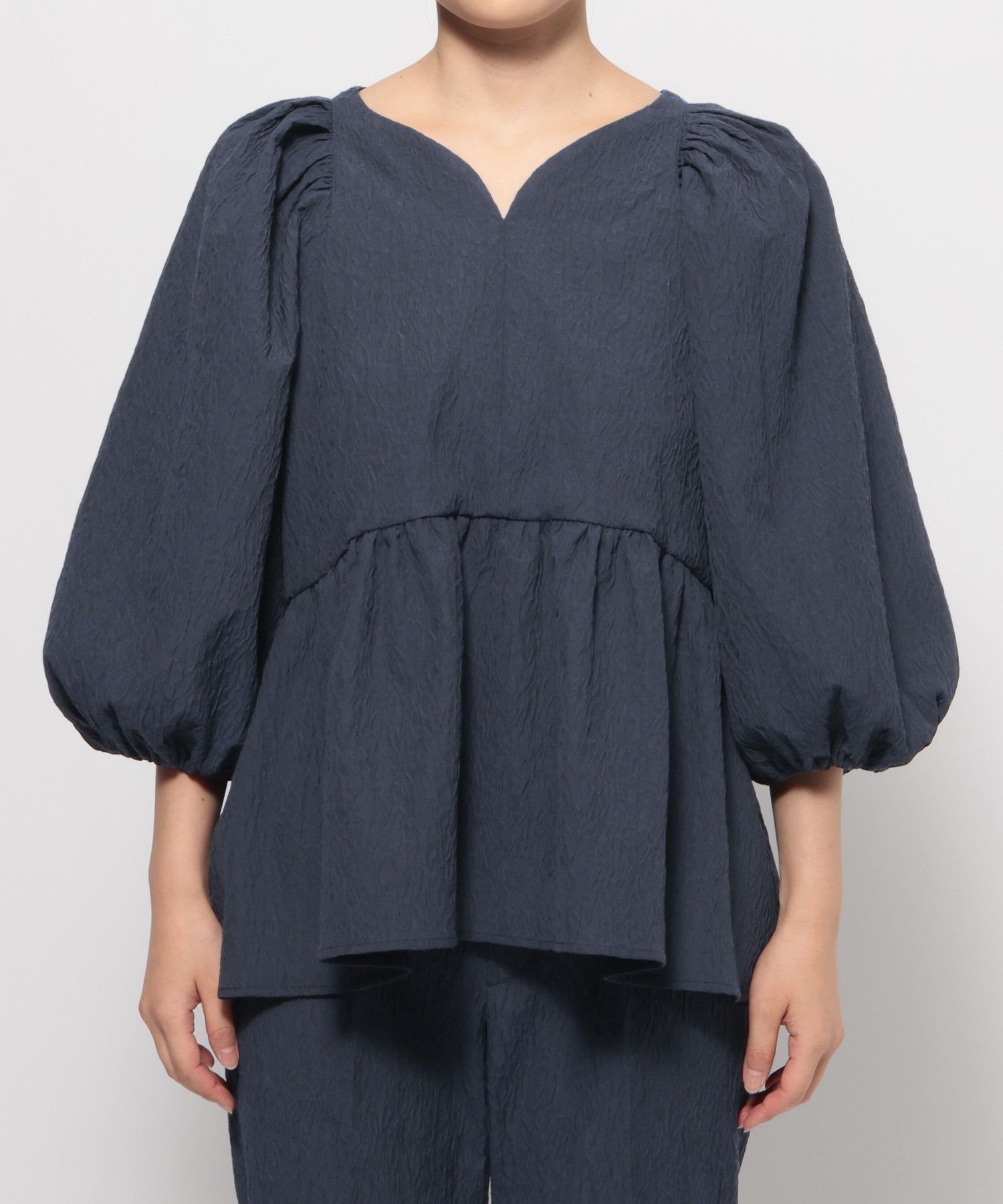 LOWRYS FARM｜daymeジャガードブラウス | Rakuten Fashion(楽天