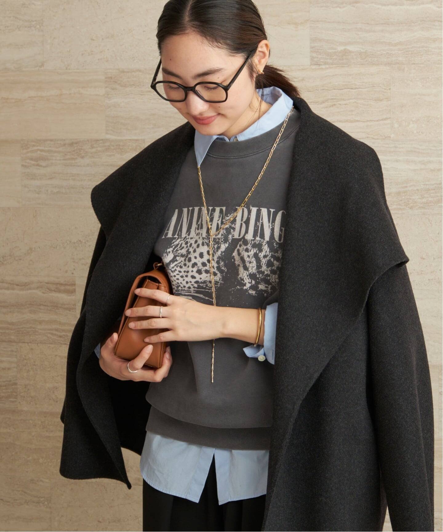 plage｜ANINE BING / アニービン SPENCER SWEATSHIRT LEOPARD