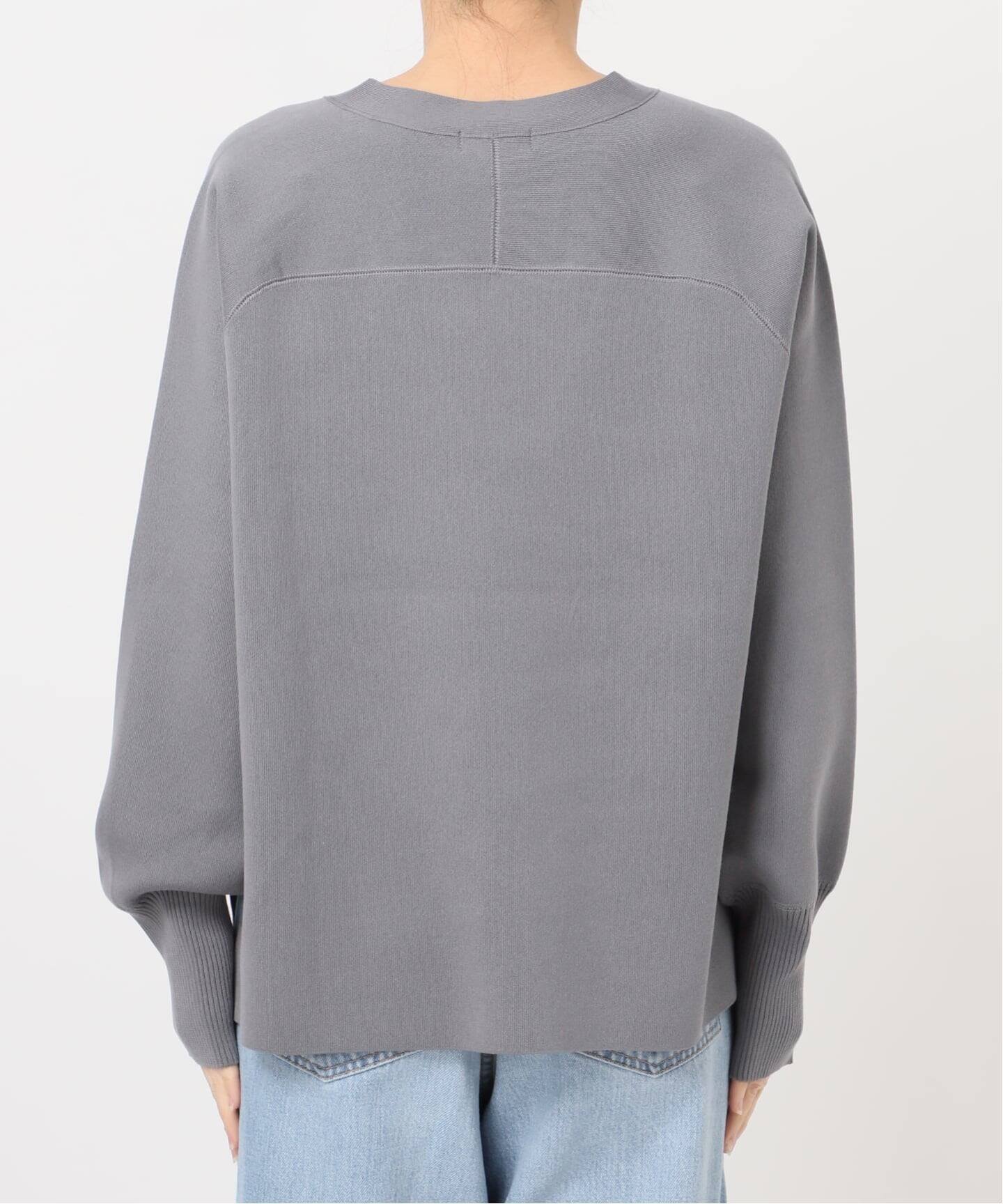 IENA｜《新色/追加》ファインコットンスムースVネックカーディガン