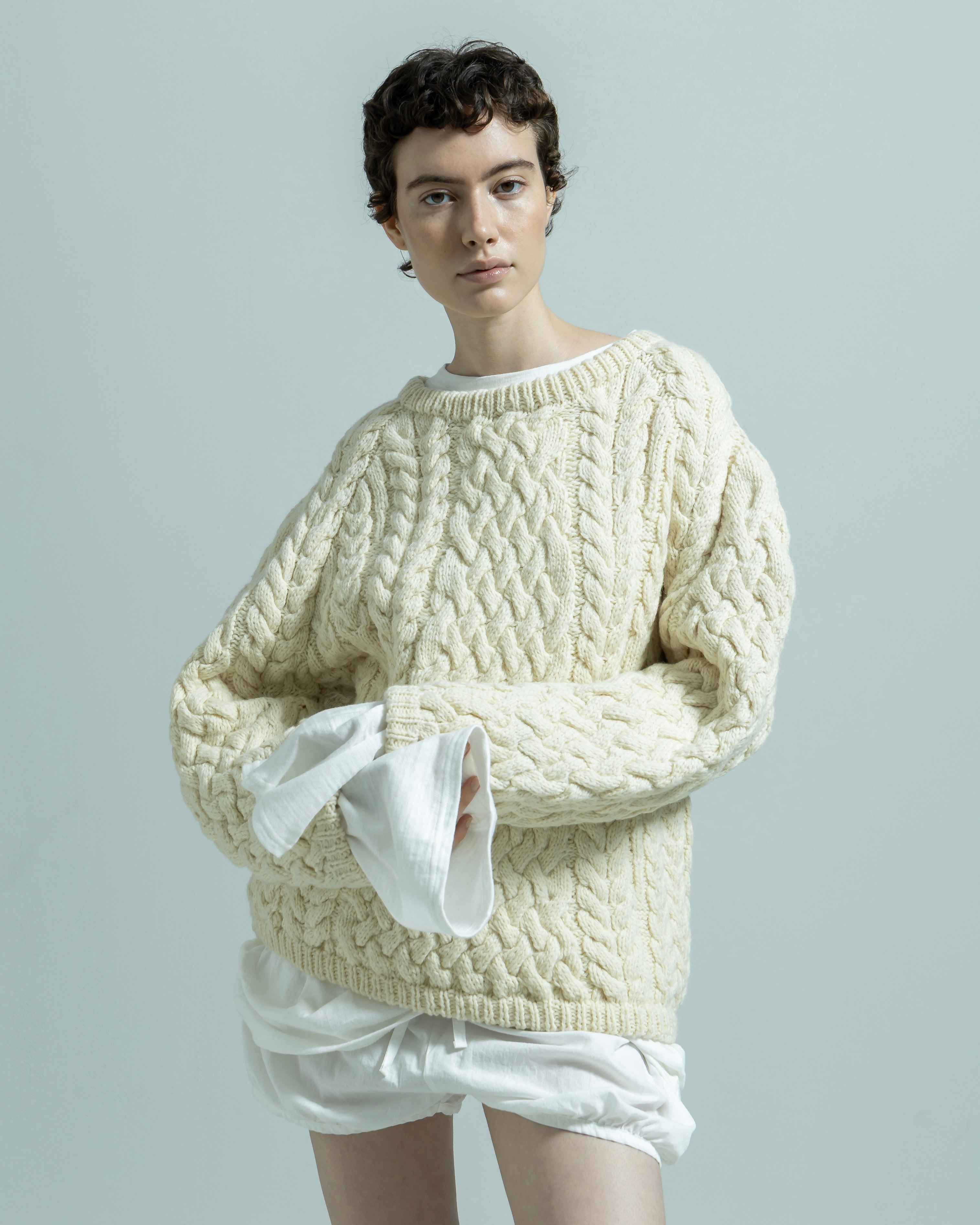 BIYOMA｜ARAN KNIT PULLOVER | Rakuten Fashion(楽天ファッション／旧