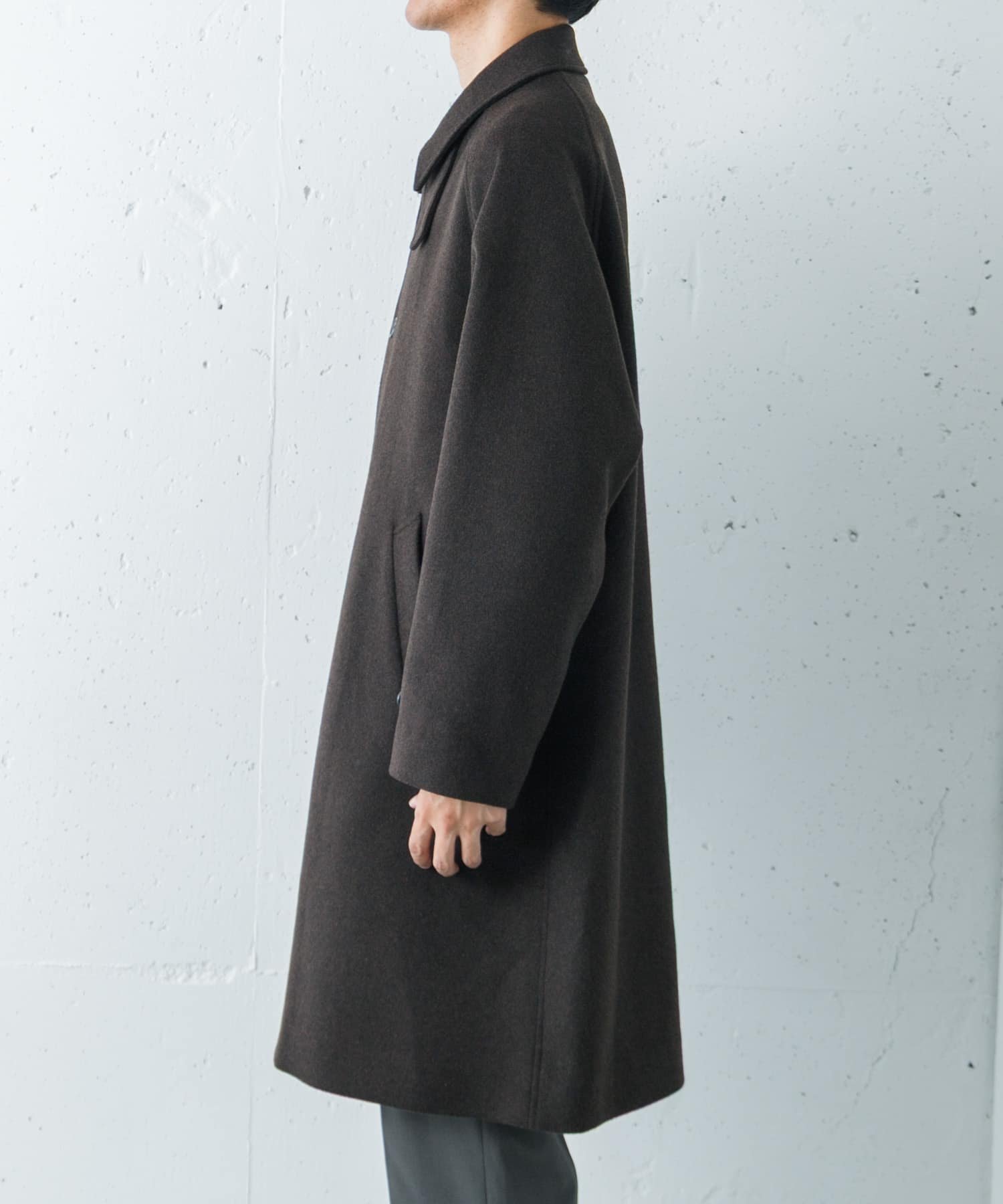 URBAN RESEARCH｜WOOL BAL COLLAR COAT | Rakuten Fashion(楽天
