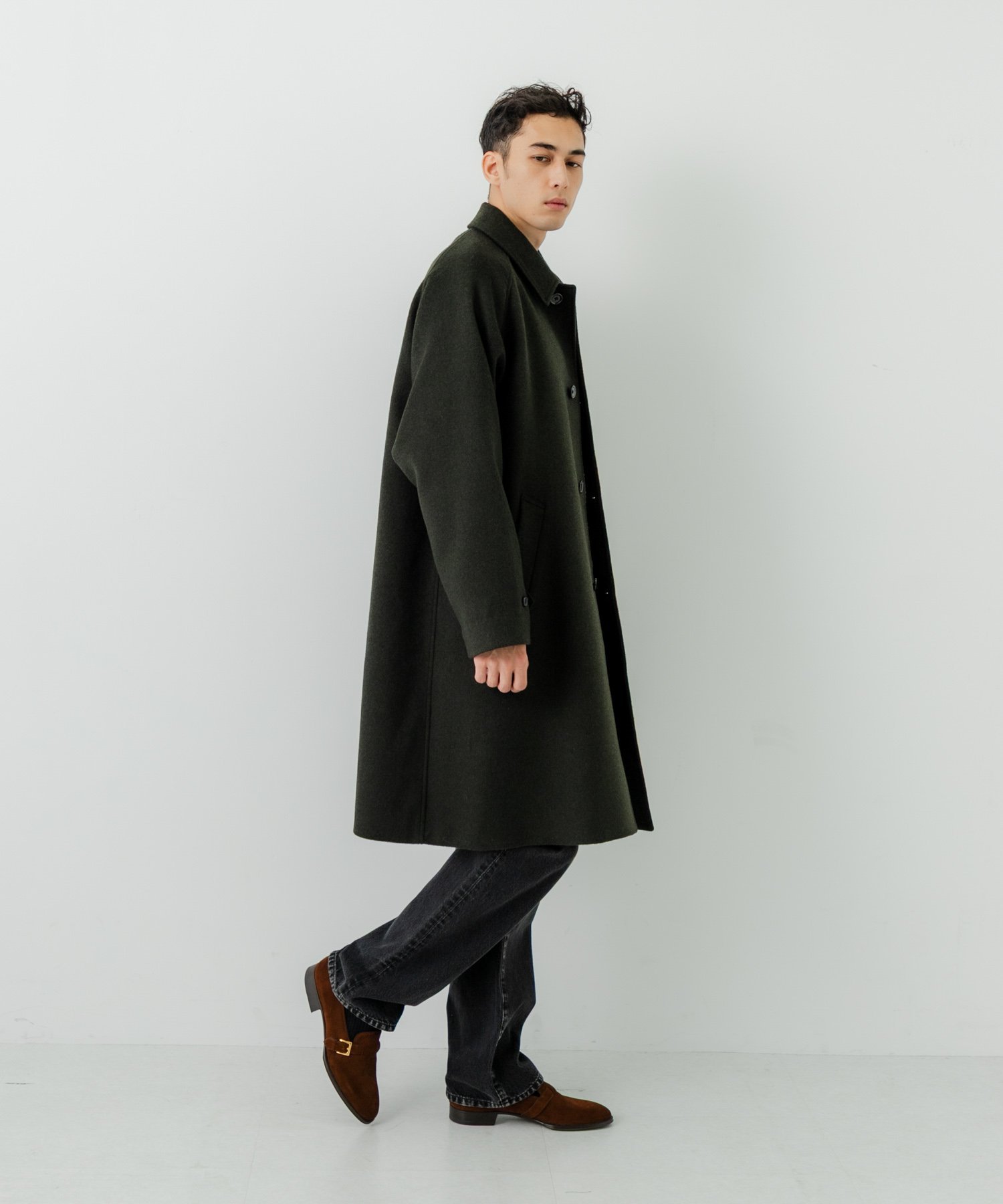 URBAN RESEARCH｜WOOL BAL COLLAR COAT | Rakuten Fashion(楽天