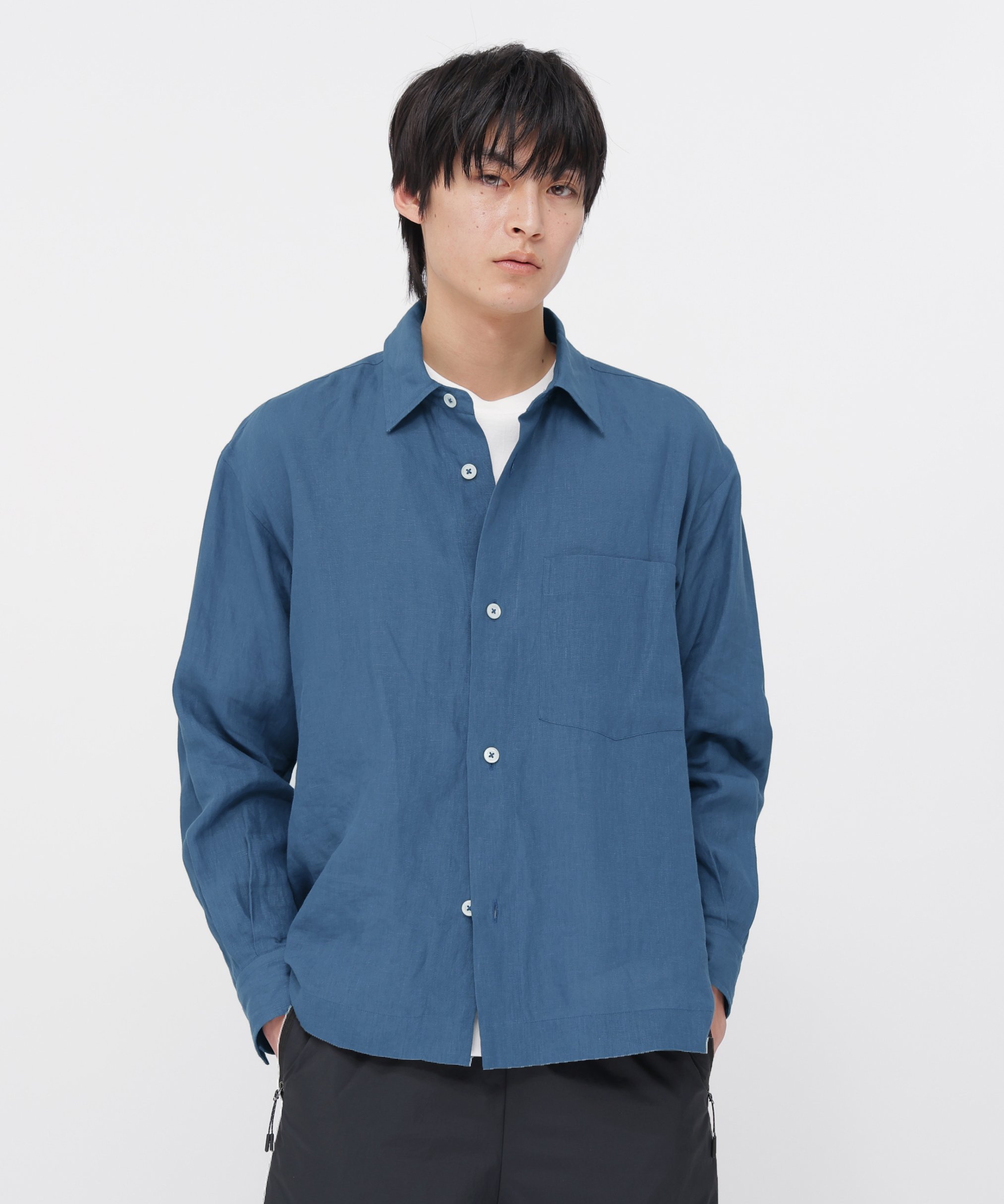 MARGARET HOWELL｜SHIRTING LINEN SHIRT | Rakuten Fashion(楽天