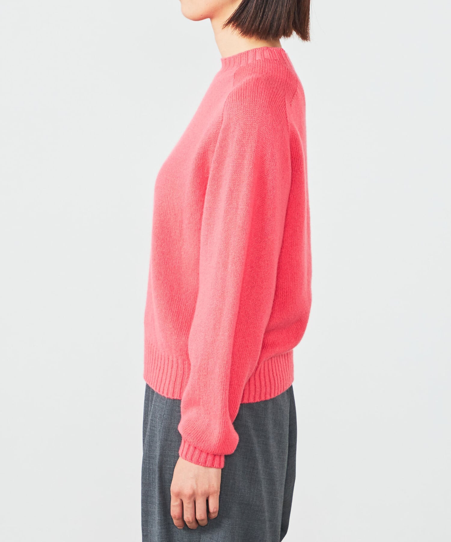 Bshop｜MORRIS & SONS | ジーロンラム クルーネックニット WOMEN