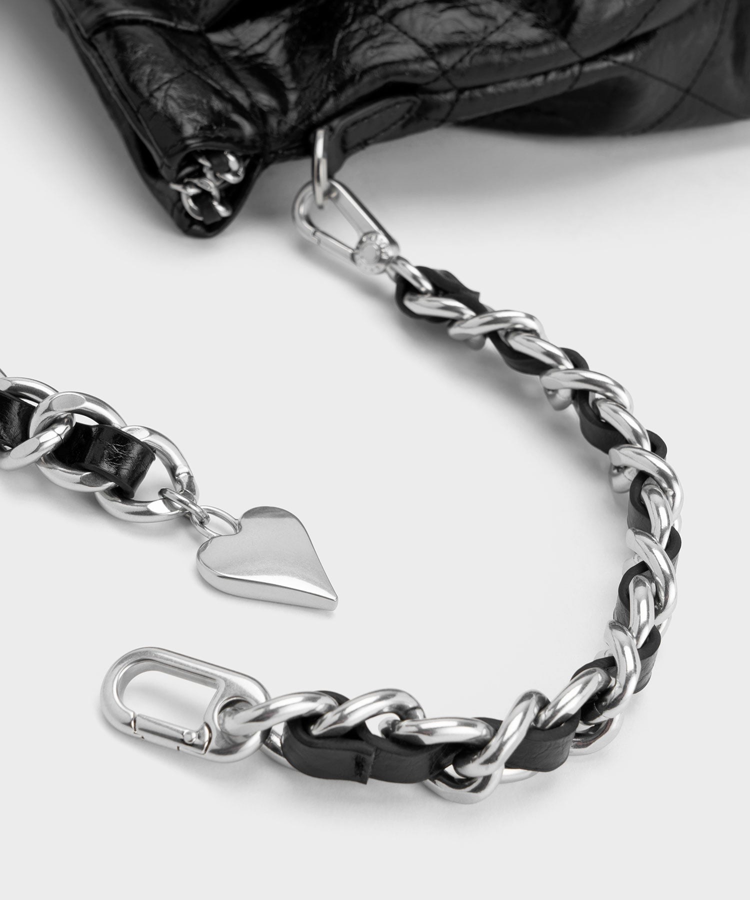 CHARLES & KEITH｜Duo ドゥオ ブレードチェーンハンドルホーボーバッグ