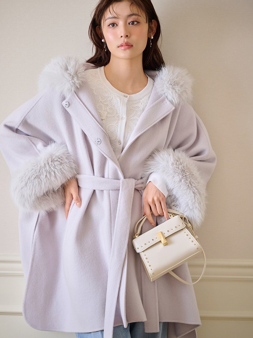 CELFORD｜ファーポンチョコート | Rakuten Fashion(楽天ファッション