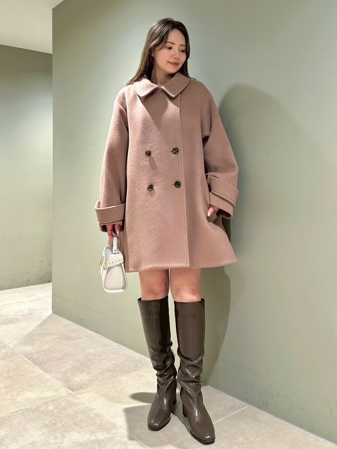 CELFORD｜Aラインウールミドルコート | Rakuten Fashion(楽天