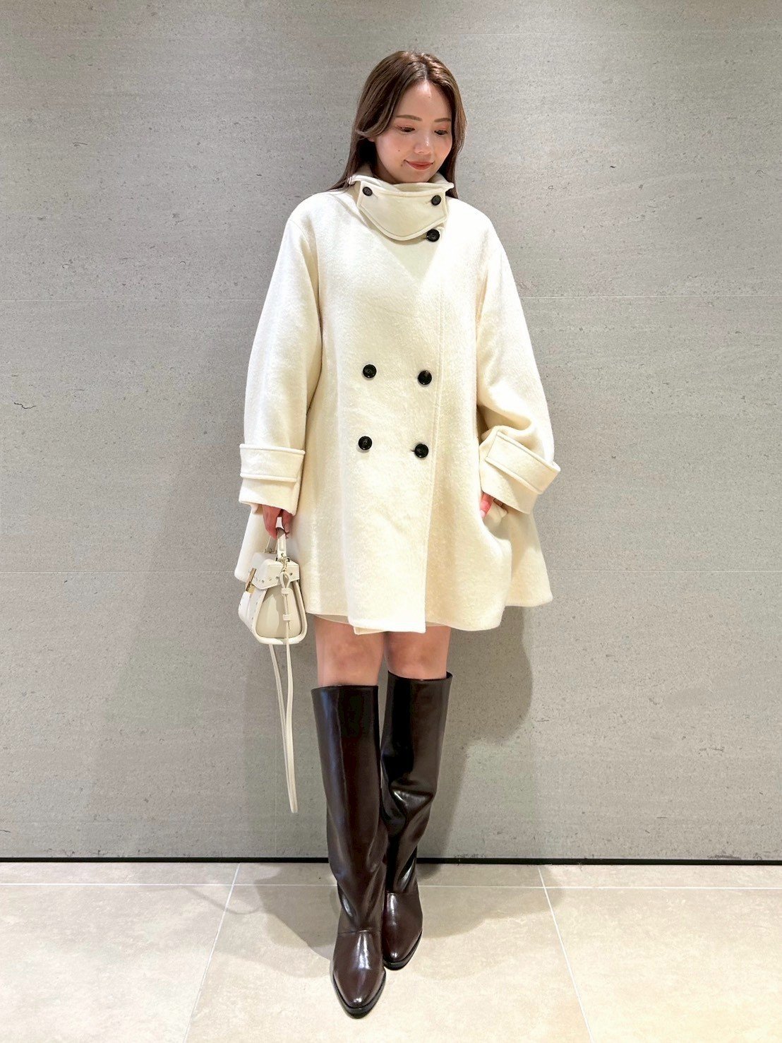 CELFORD｜Aラインウールミドルコート | Rakuten Fashion(楽天