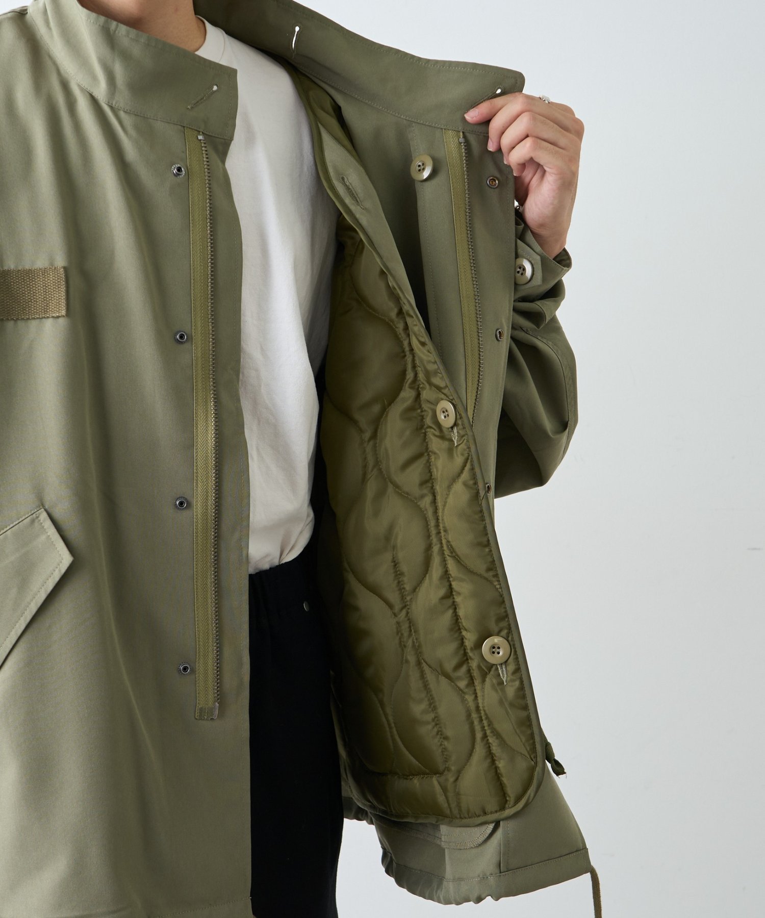 CIAOPANIC TYPY｜ユニセックスマルチウェイライトM-65モッズコート