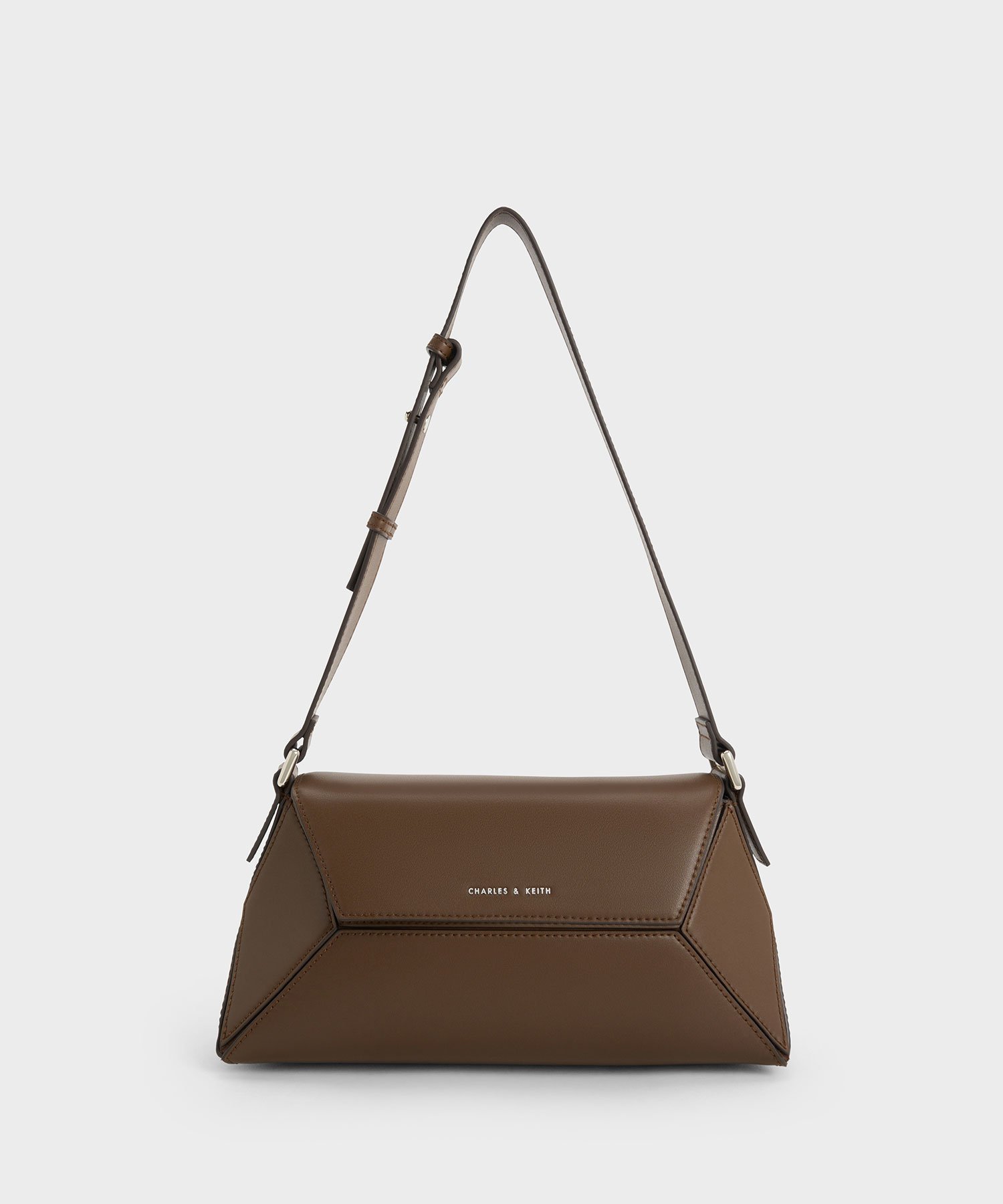 CHARLES & KEITH｜Nasrin ナスリン ジオメトリックショルダーバッグ