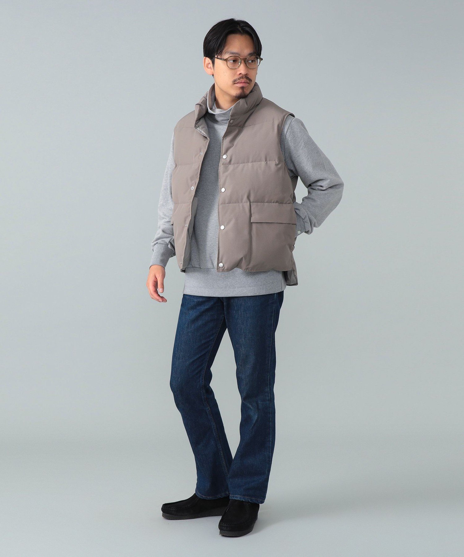 BEAMS MEN｜【別注】WOOLRICH / ダウンベスト | Rakuten Fashion(楽天