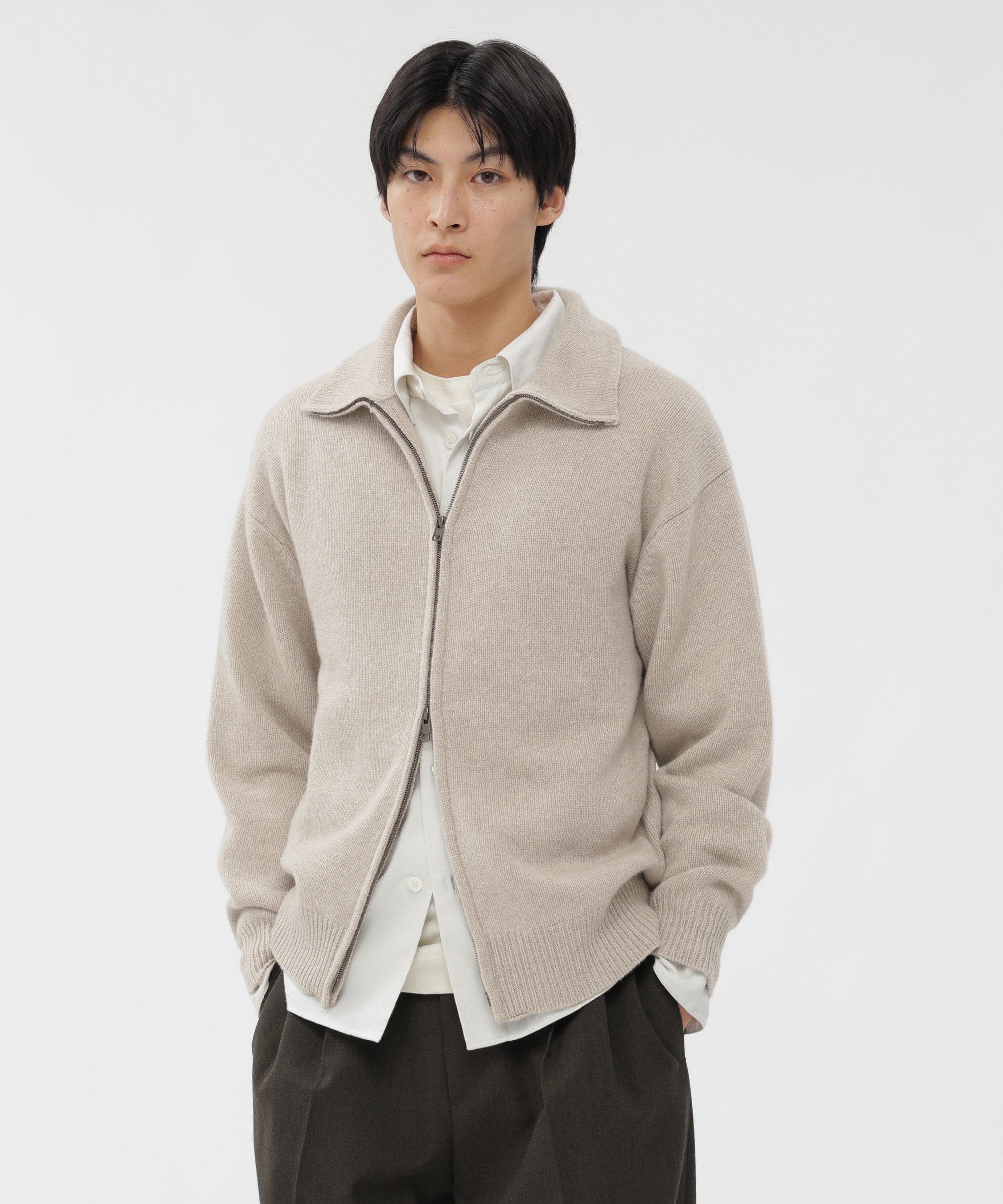 MARGARET HOWELL｜WOOL CASHMERE SILK KNITWEAR | Rakuten Fashion