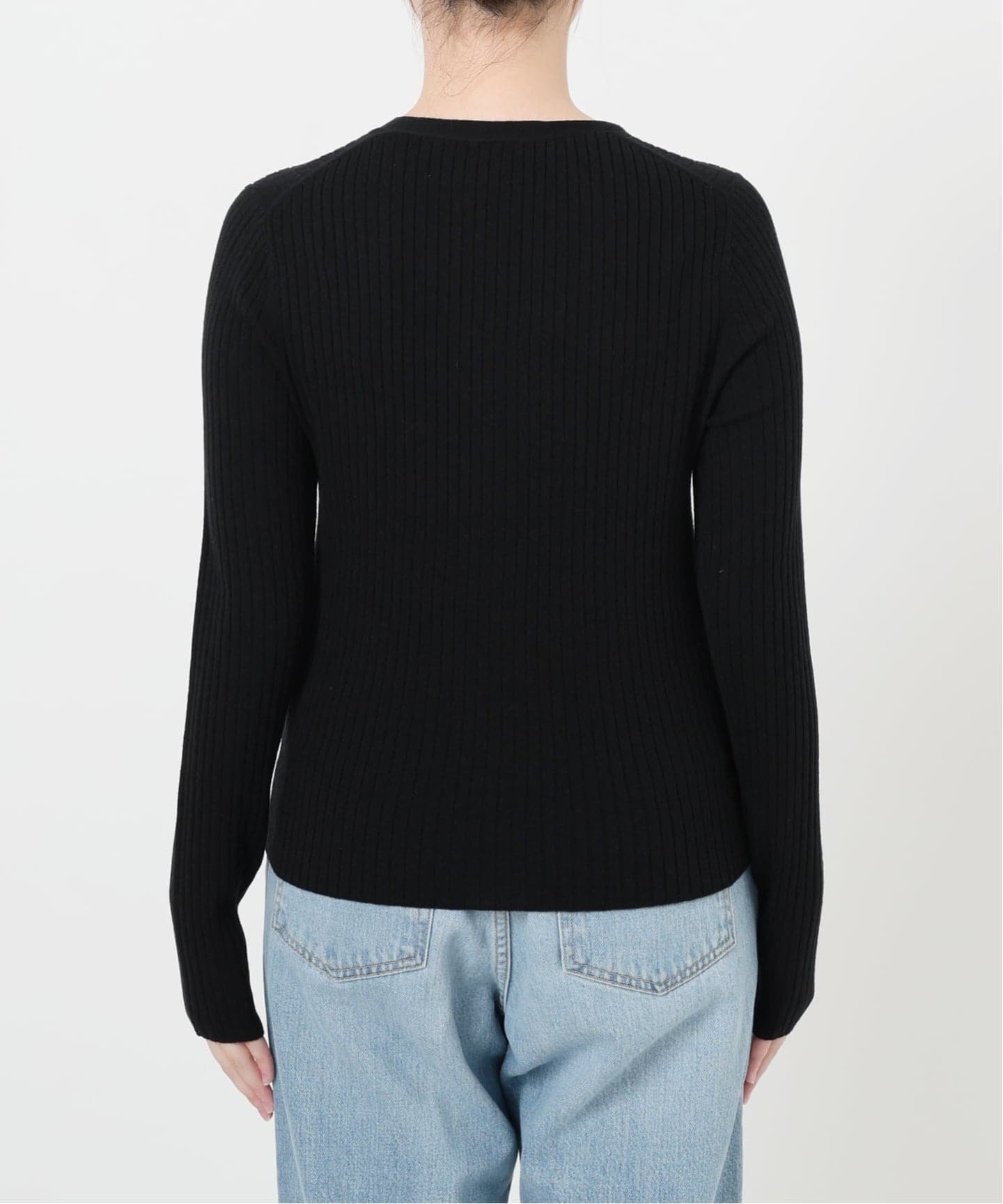 IENA｜《追加》イタリア ヤーン RIB Vネックカーディガン | Rakuten