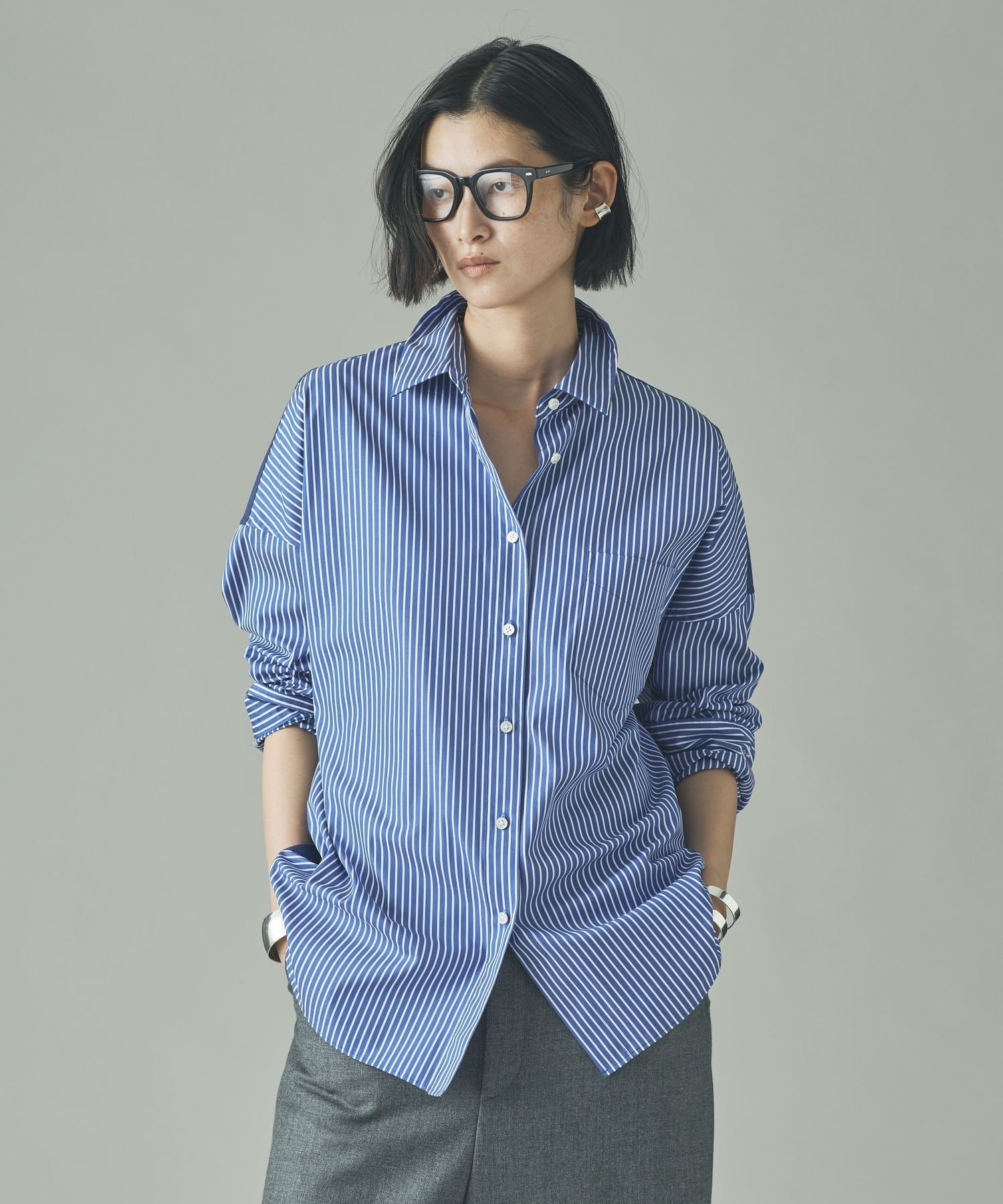 Curensology ＜＆RC＞ビッグシャツ美品 Curensology｜<&RC>ビッグシャツ | Rakuten Fashion(楽天ファッション