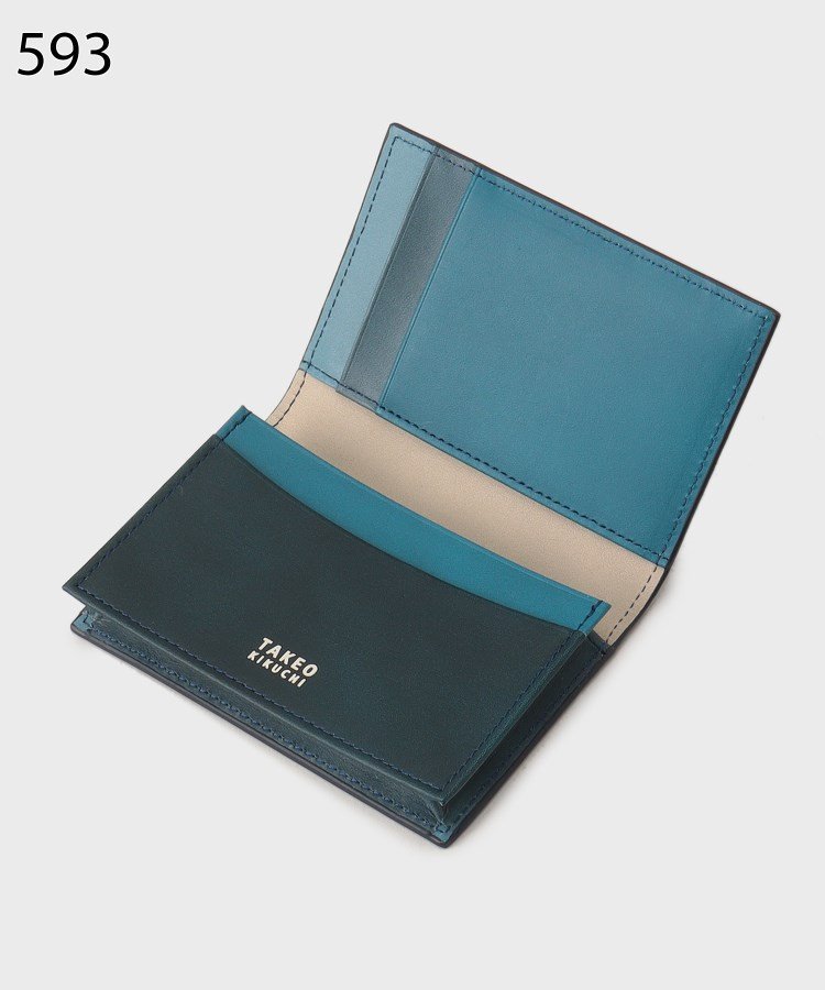 TAKEO KIKUCHI｜アンティーク調レザー 名刺入れ | Rakuten Fashion