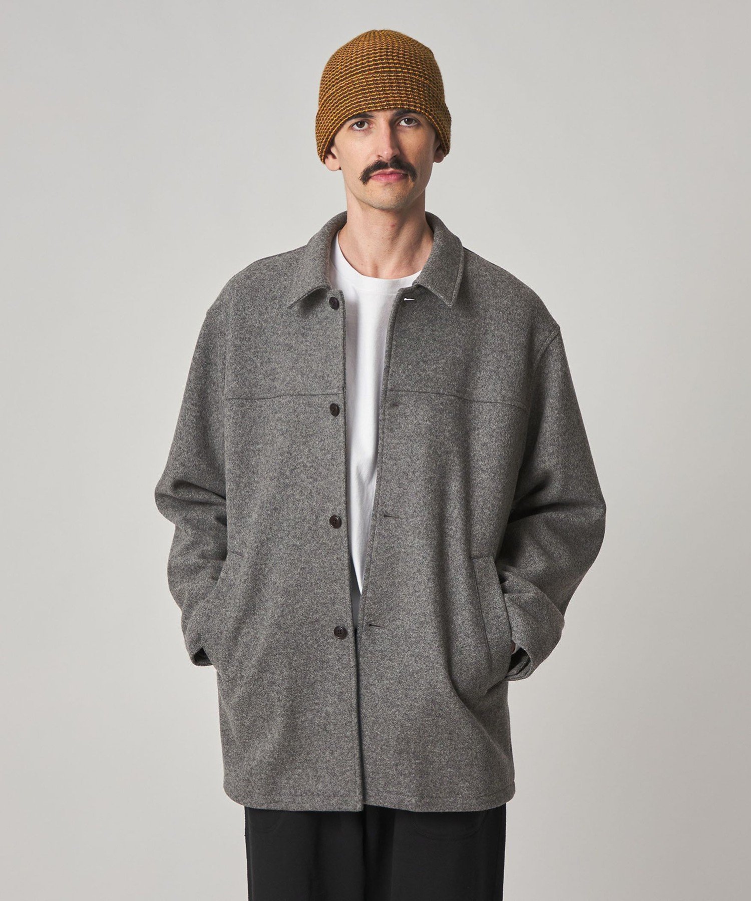 steven alan スティーブンアラン モッズコート　ウール　メルトン Steven Alan（スティーブンアラン）の「＜Steven Alan＞ 110S メルトン