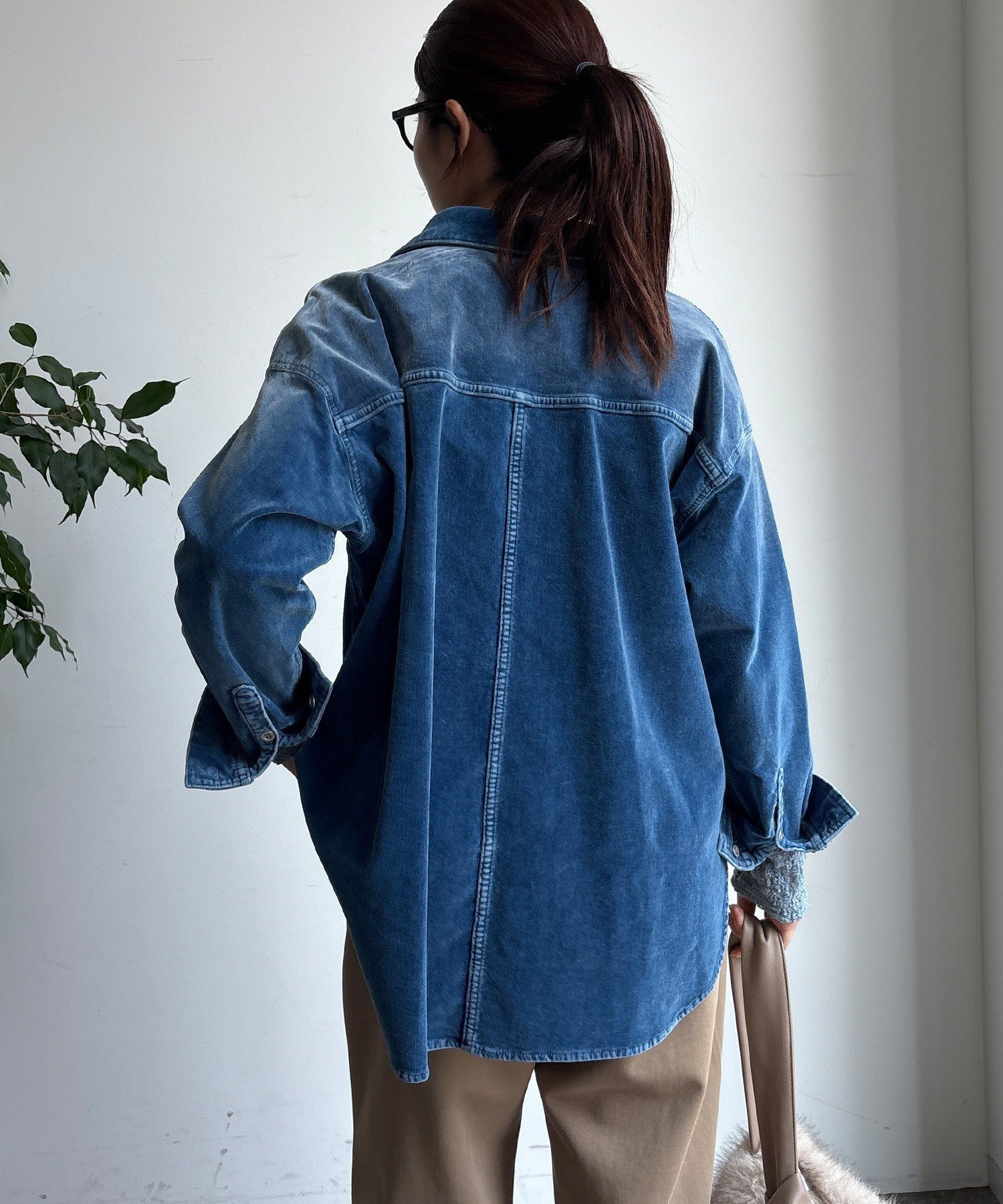 DOUDOU｜別珍デニムシャツ | Rakuten Fashion(楽天ファッション／旧