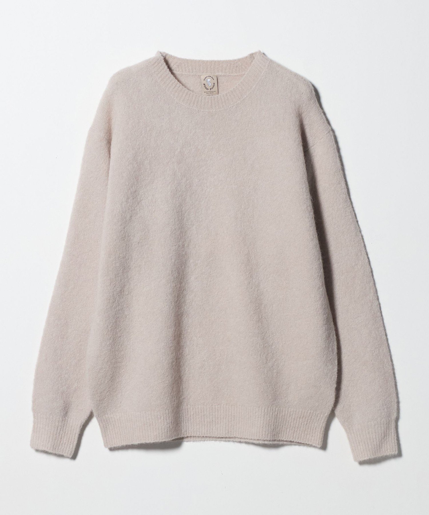 BEAUTY&YOUTH UNITED ARROWS｜エアシャギー アルパカ クルーネック