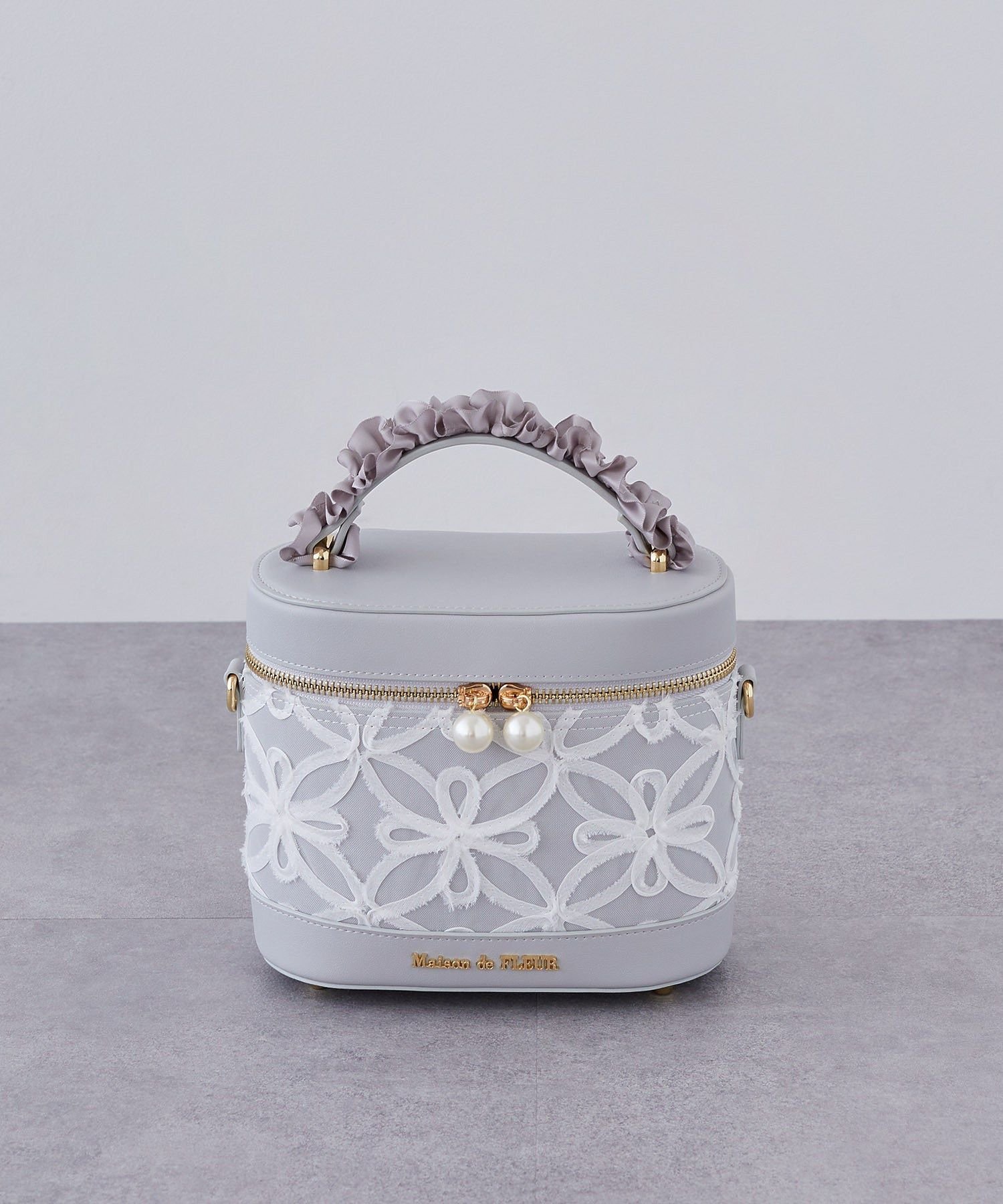 専用☆上マチファスナー付きフリルバッグ＆手帳カバー☆ ジョリー