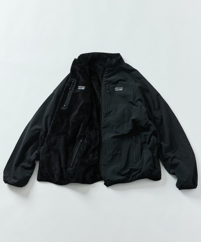 FREAK'S STORE｜リラックスフィット ナイロン フリース リバーシブル